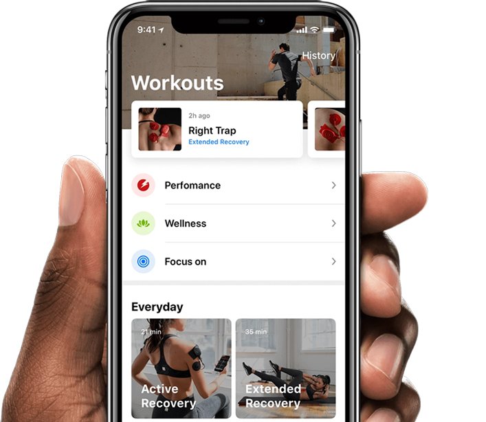 EAN 0735850736204 - Theragun PowerDot 2.0 Duo estimulador muscular electrónico Unidad de electrodos Rojo imagen 4