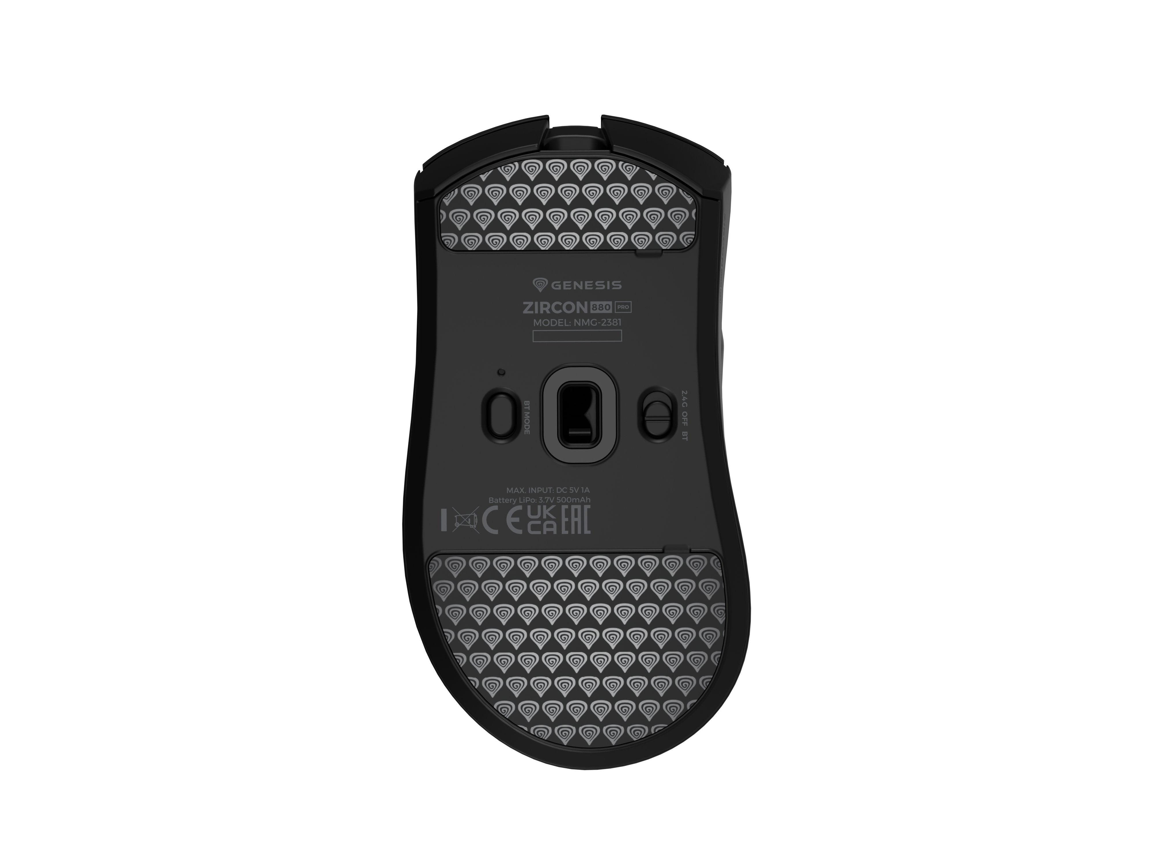 EAN 5901969449990 - GENESIS Zircon 880 Pro ratón Juego mano derecha RF Wireless + Bluetooth + USB Type-C Óptico 30000 DPI imagen 11