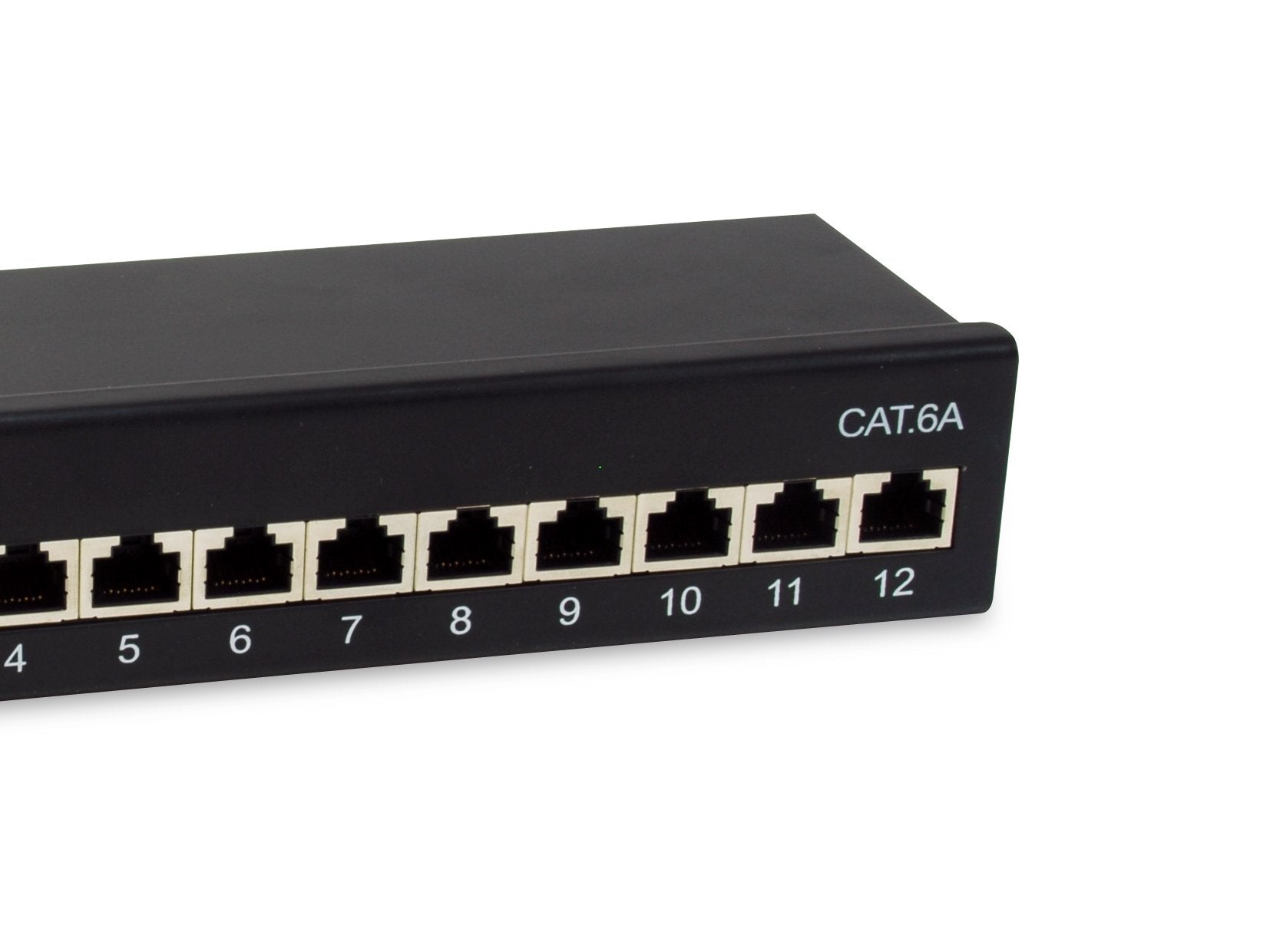 Equip Patchpanel 12x Rj45 Cat6a Ftp 1he Premium Negro