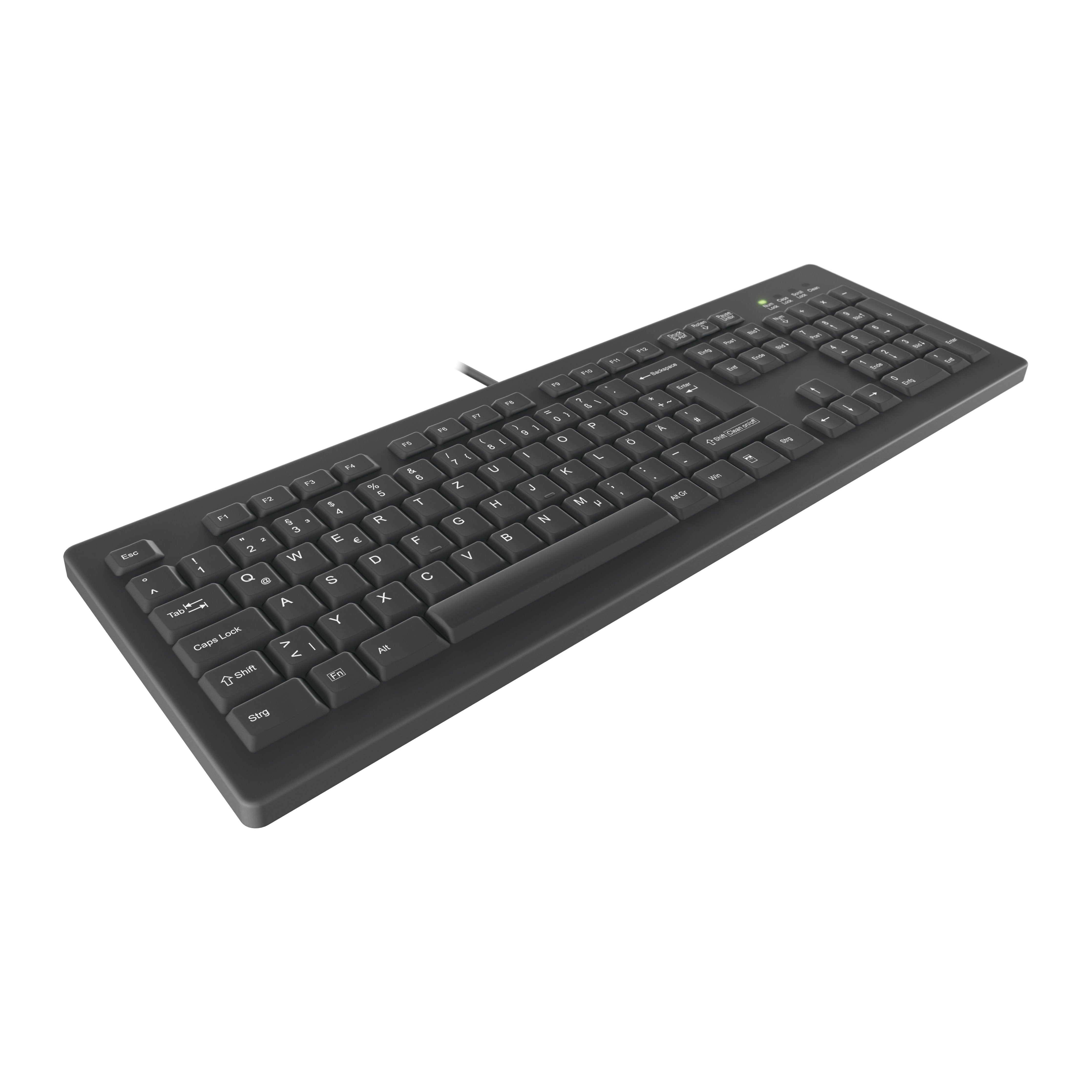 EAN 7061111185331 - Contour Design Active Key AK-C8100 teclado Médico USB QWERTZ Alemán Negro imagen 2
