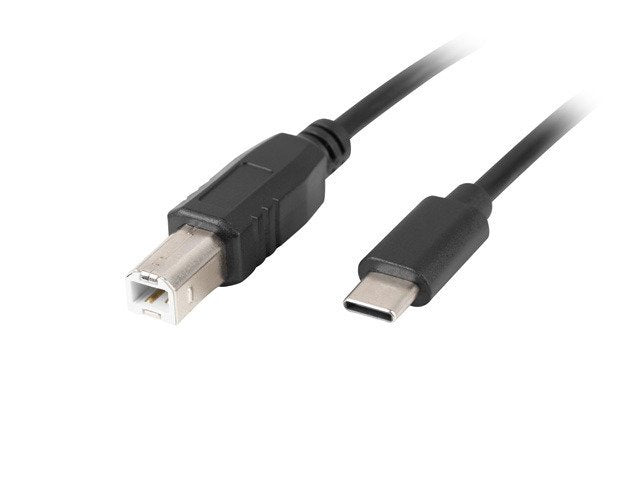 EAN 5901969429787 - Lanberg CA-USBA-13CC-0030-BK cable USB USB 2.0 3 m USB B USB C Negro imagen 1