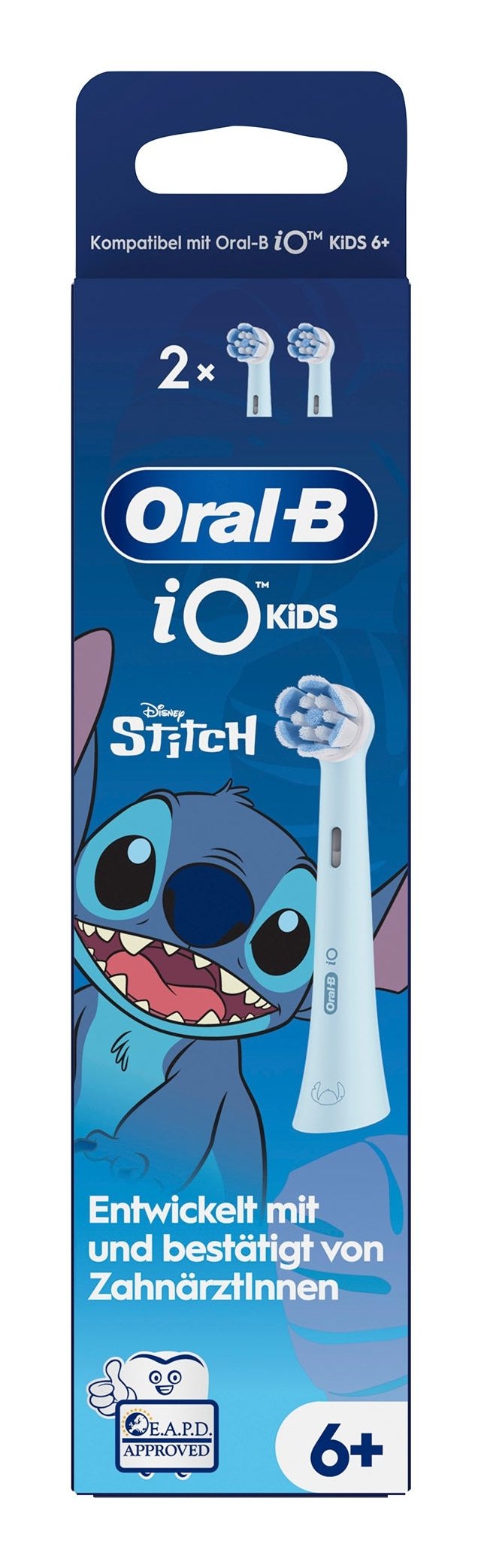 Oral-B Io Aufsteckbürsten Kids Stitch 2er