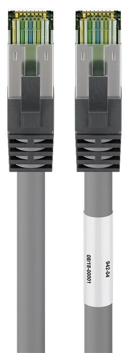 EAN 4040849551444 - Goobay 55144 cable de red Gris 25 m Cat8.1 S/FTP (S-STP) imagen 1