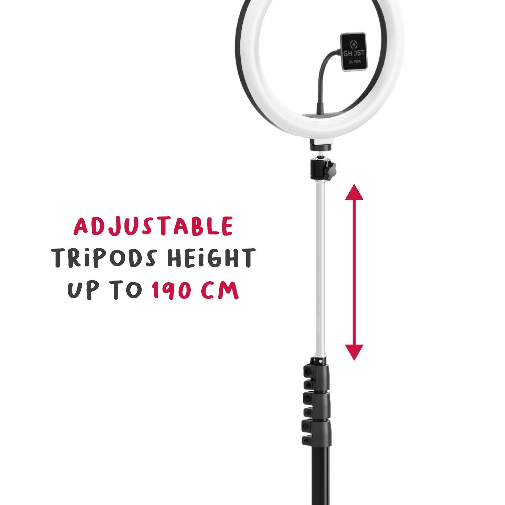 Celly Clickghostusb Tripode Smartphone 3 Pata(S) Negro