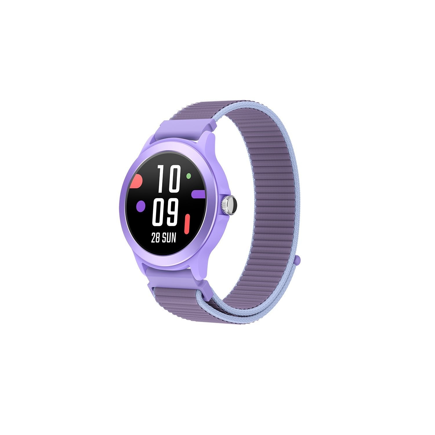 EAN 8436609912543 - SPC Smartee Duo Vivo 3,23 cm (1.27") IPS 42 mm Digital 360 x 360 Pixeles Pantalla táctil Púrpura imagen 3