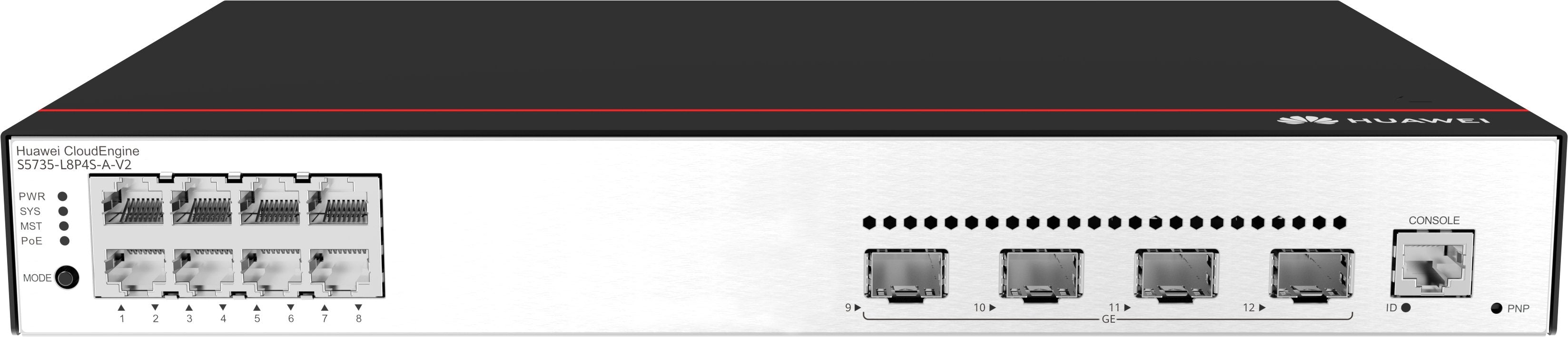 EAN 6901443421893 - Huawei CloudEngine S5735-L8P4S-A-V2 Gestionado Gigabit Ethernet (10/100/1000) Energía sobre Ethernet (PoE imagen 1