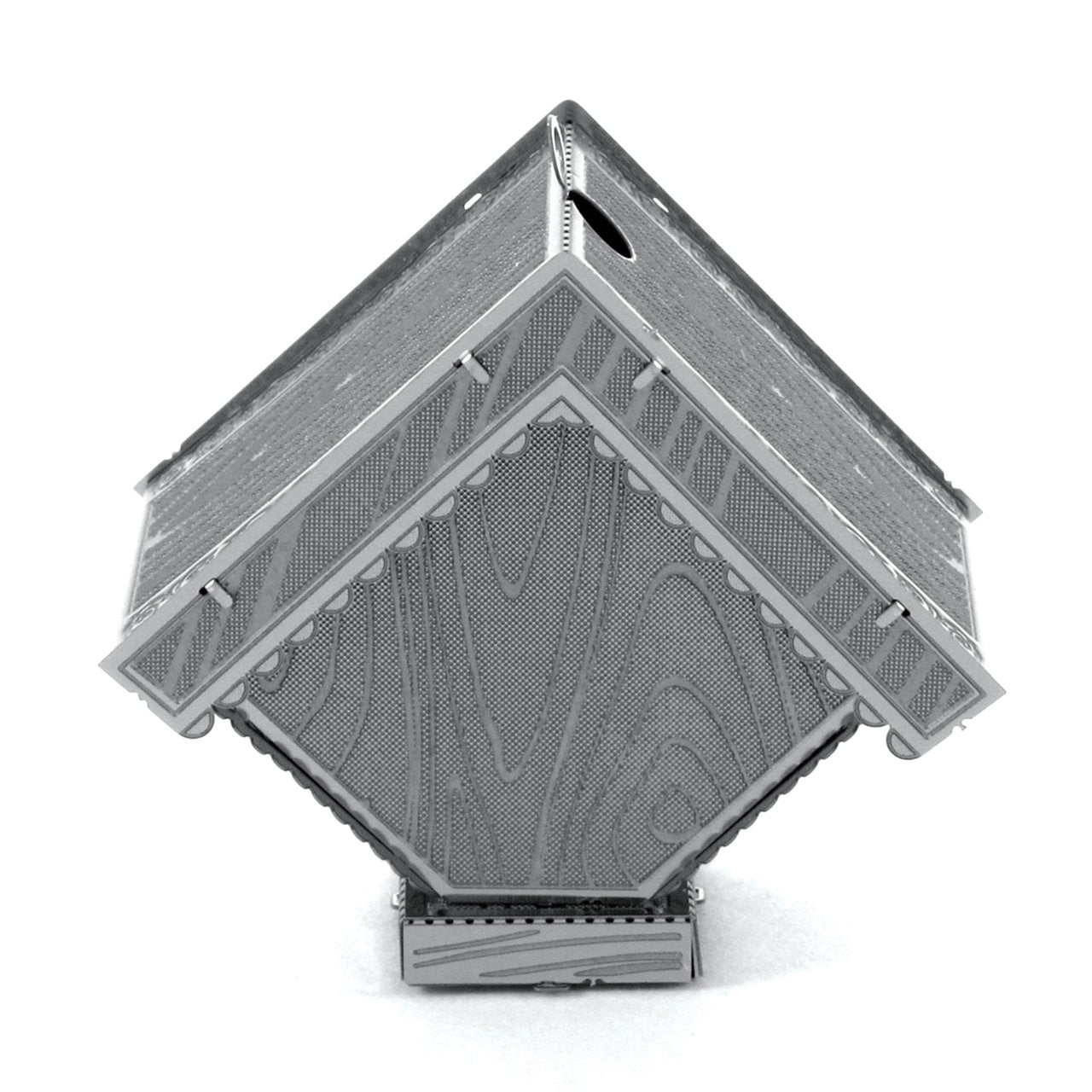 Maqueta 3d Metal Fascinations Bird House Montaje Sin Pegamento Ni Soldadura Maquetas 3d