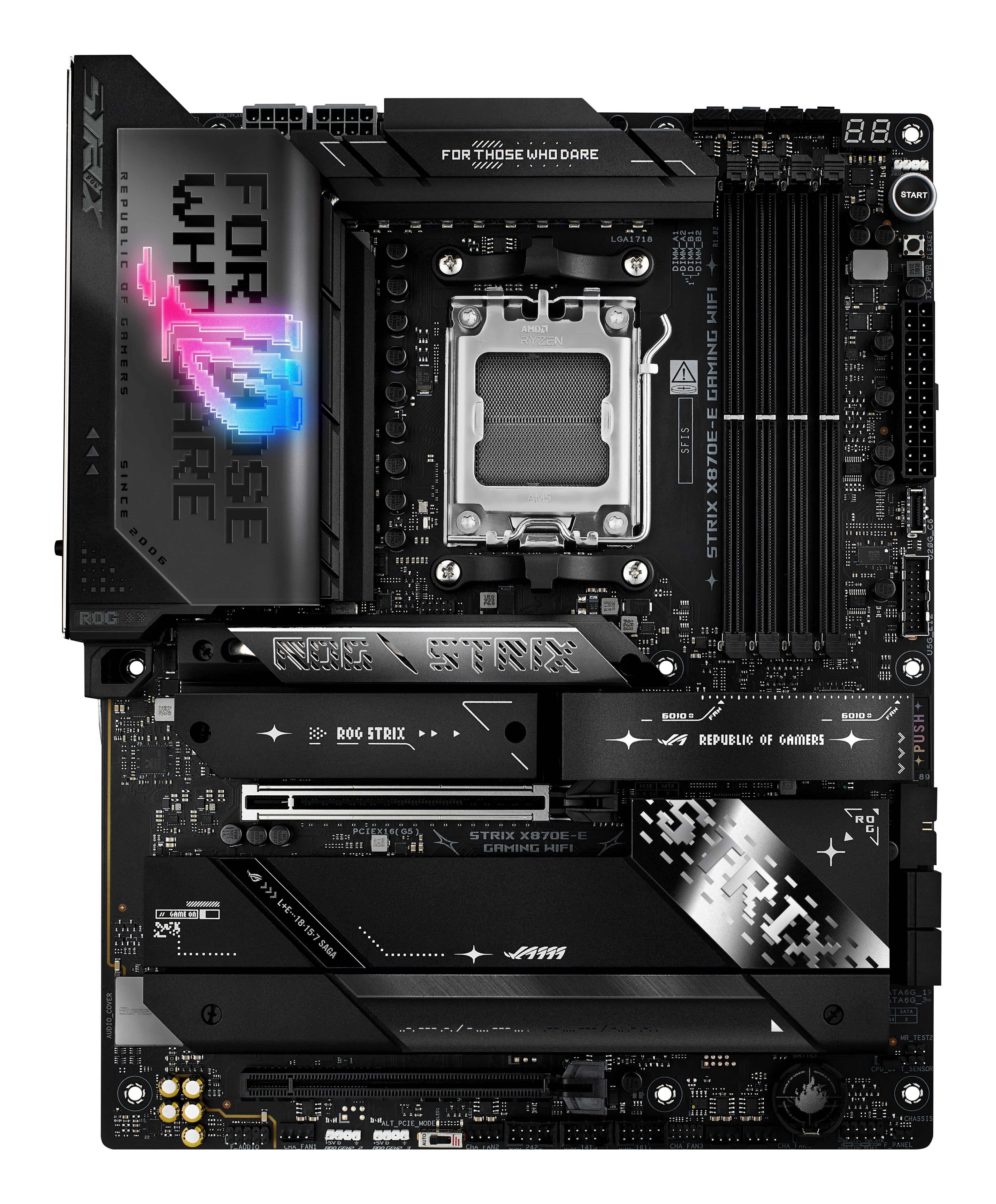 EAN 4711387724163 - ASUS ROG STRIX X870E-E GAMING WIFI AMD X870E Zócalo AM5 ATX imagen 3