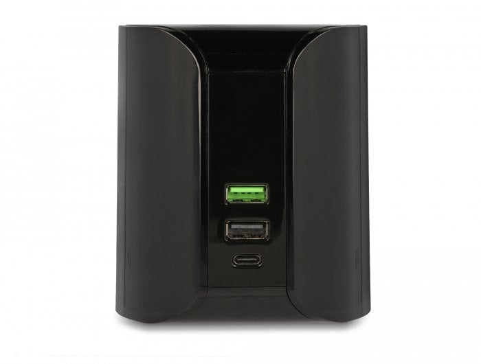 Delock Usb Und Cableloses Cargador 1 X Usb Type-C Pd + 2 X Usb Typ-A Mit 58 W