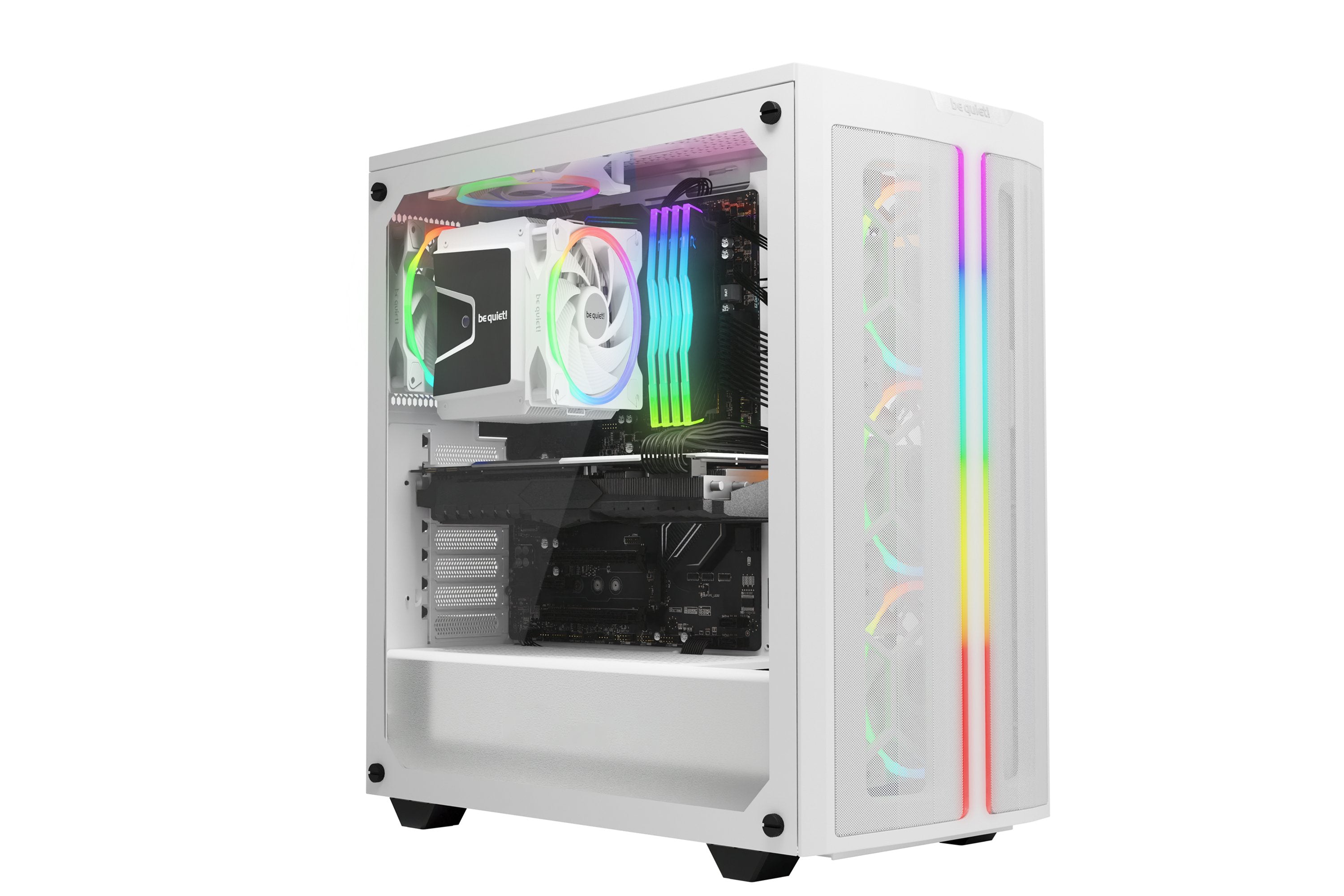 EAN 4260052190265 - be quiet! Light Wings White | 140mm PWM high-speed Triple-Pack Carcasa del ordenador Ventilador 14 cm Bla imagen 2