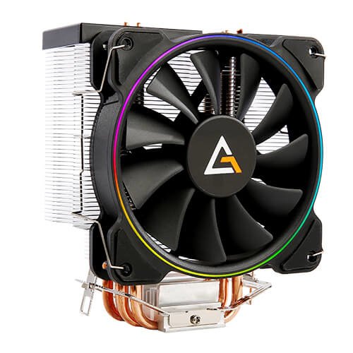 EAN 761345109215 - Antec A400 RGB Procesador Enfriador 12 cm Negro, Cobre, Metálico imagen 4
