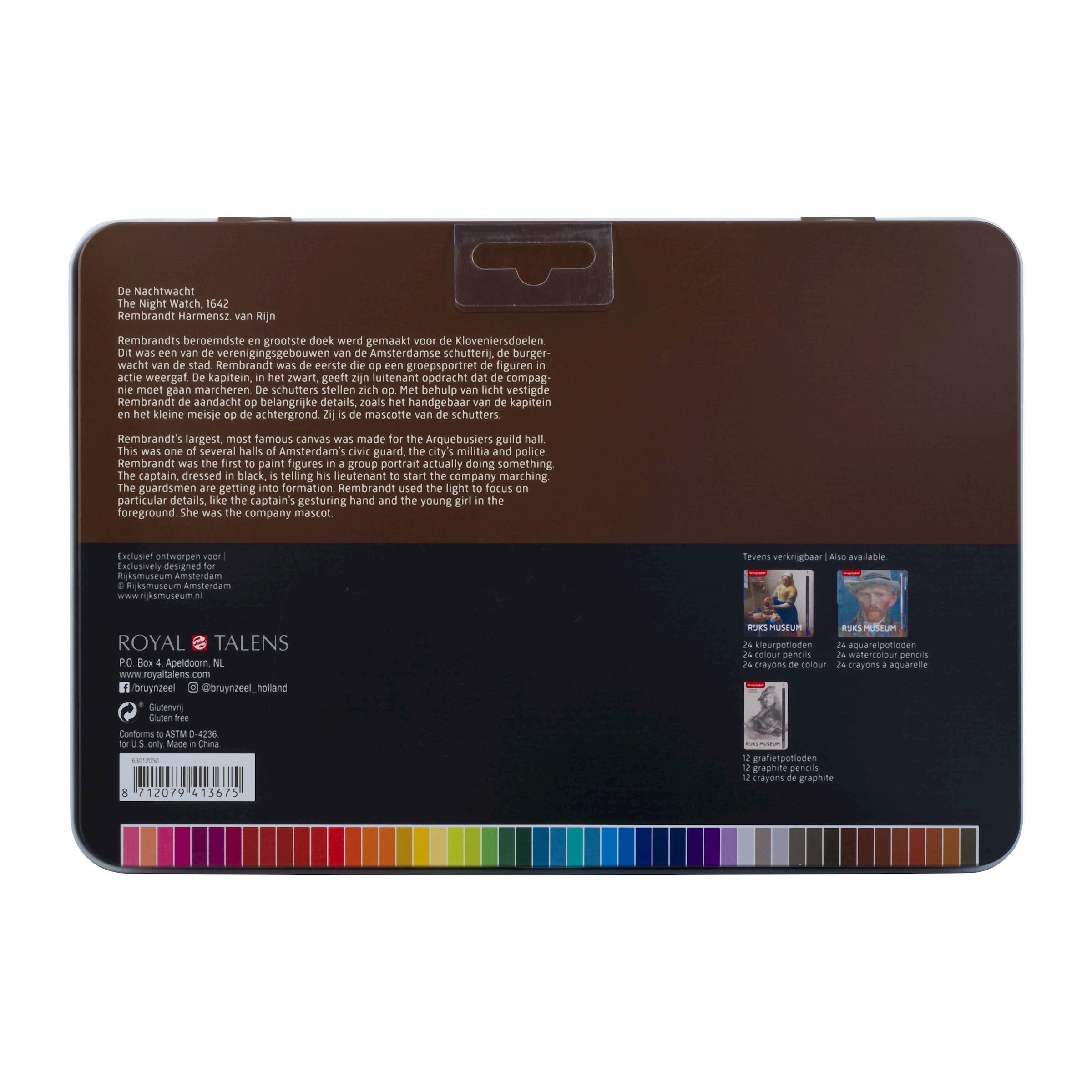 EAN 8712079413675 - Bruynzeel 63012050 lápiz de color Multicolor 50 pieza(s) imagen 2