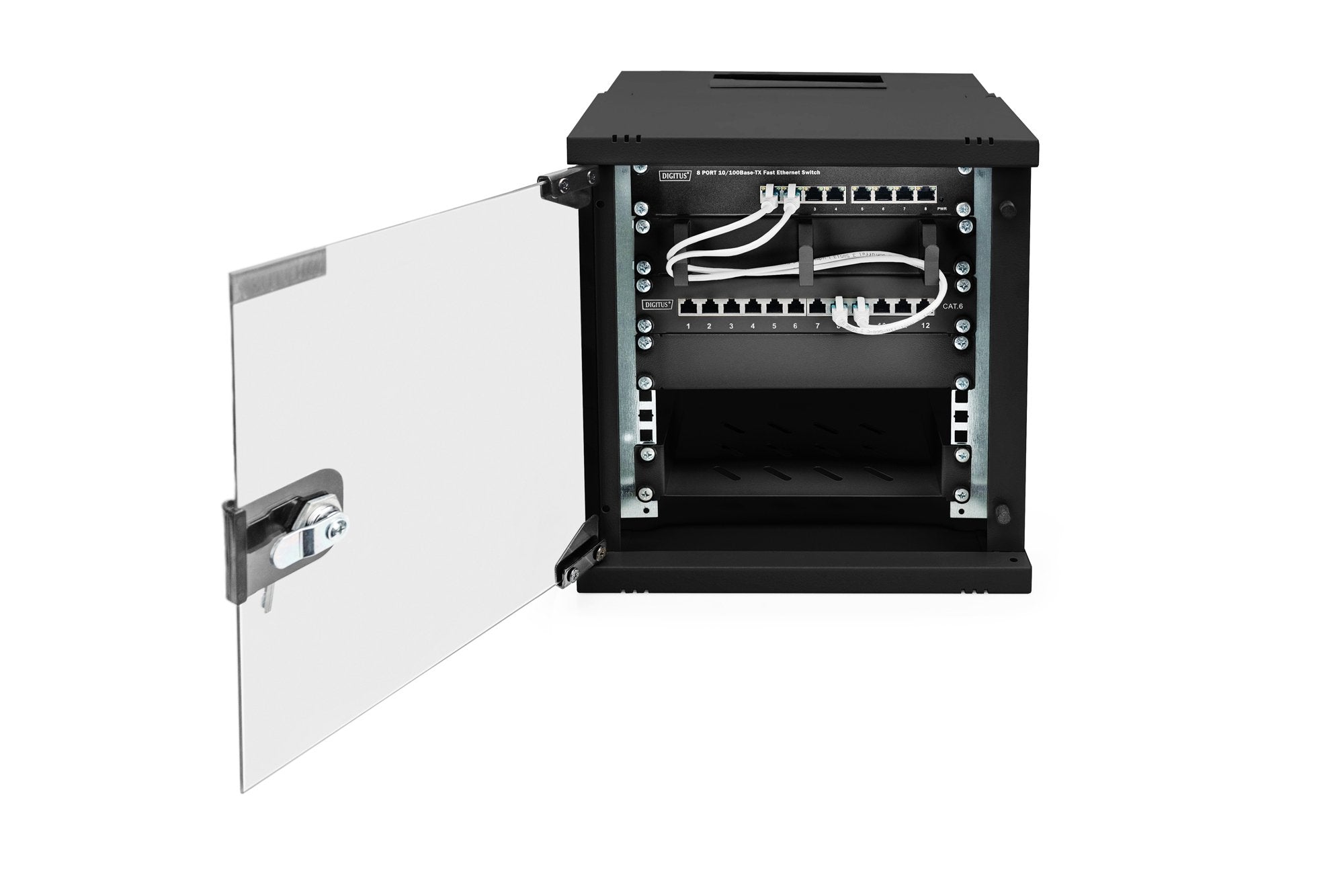 EAN 4016032493631 - Digitus DN-49101 armario rack 6U Bastidor de pared Negro imagen 6