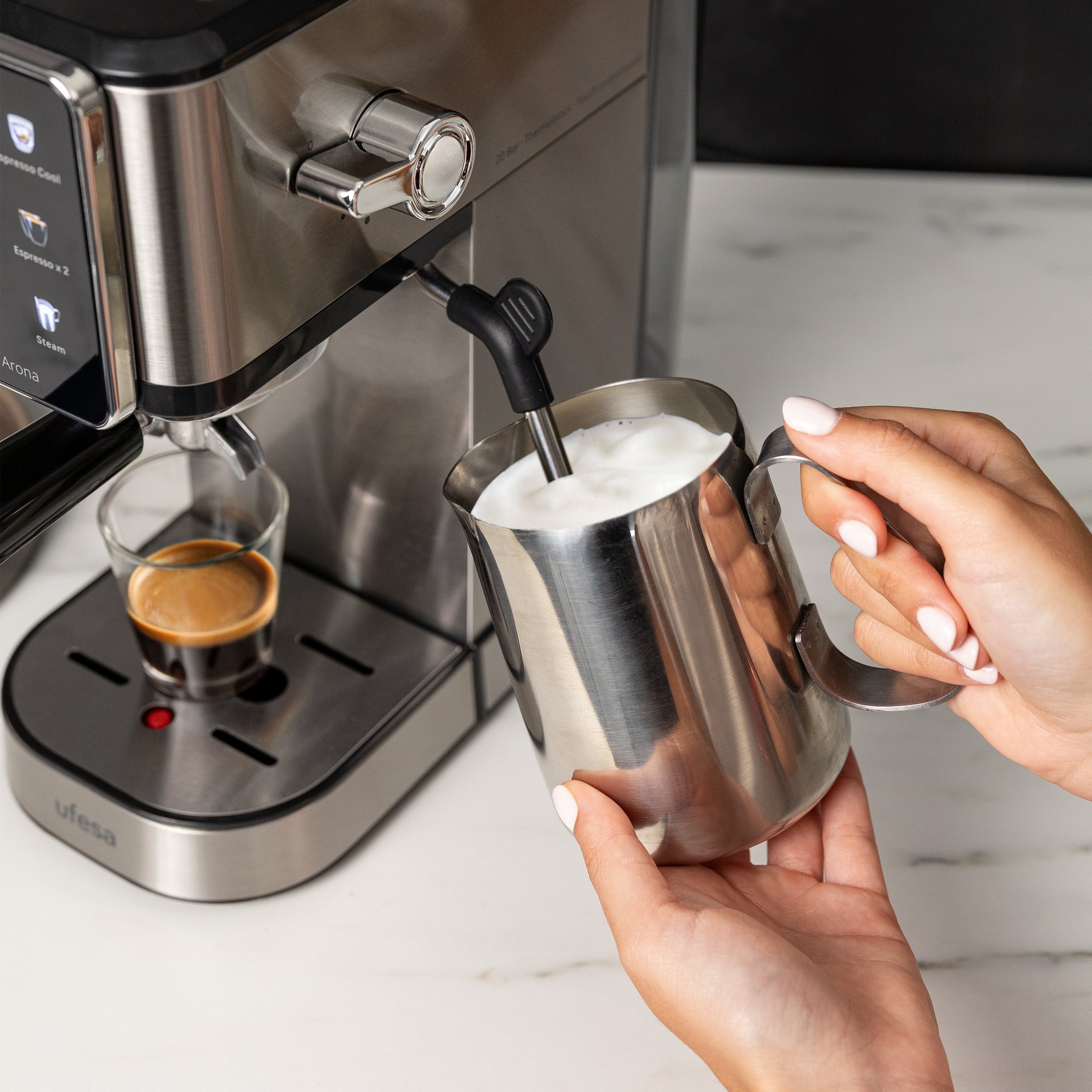 Pae Cafetera Expresso Manual Ufesa Arona 20 Bares 1360w 71706117