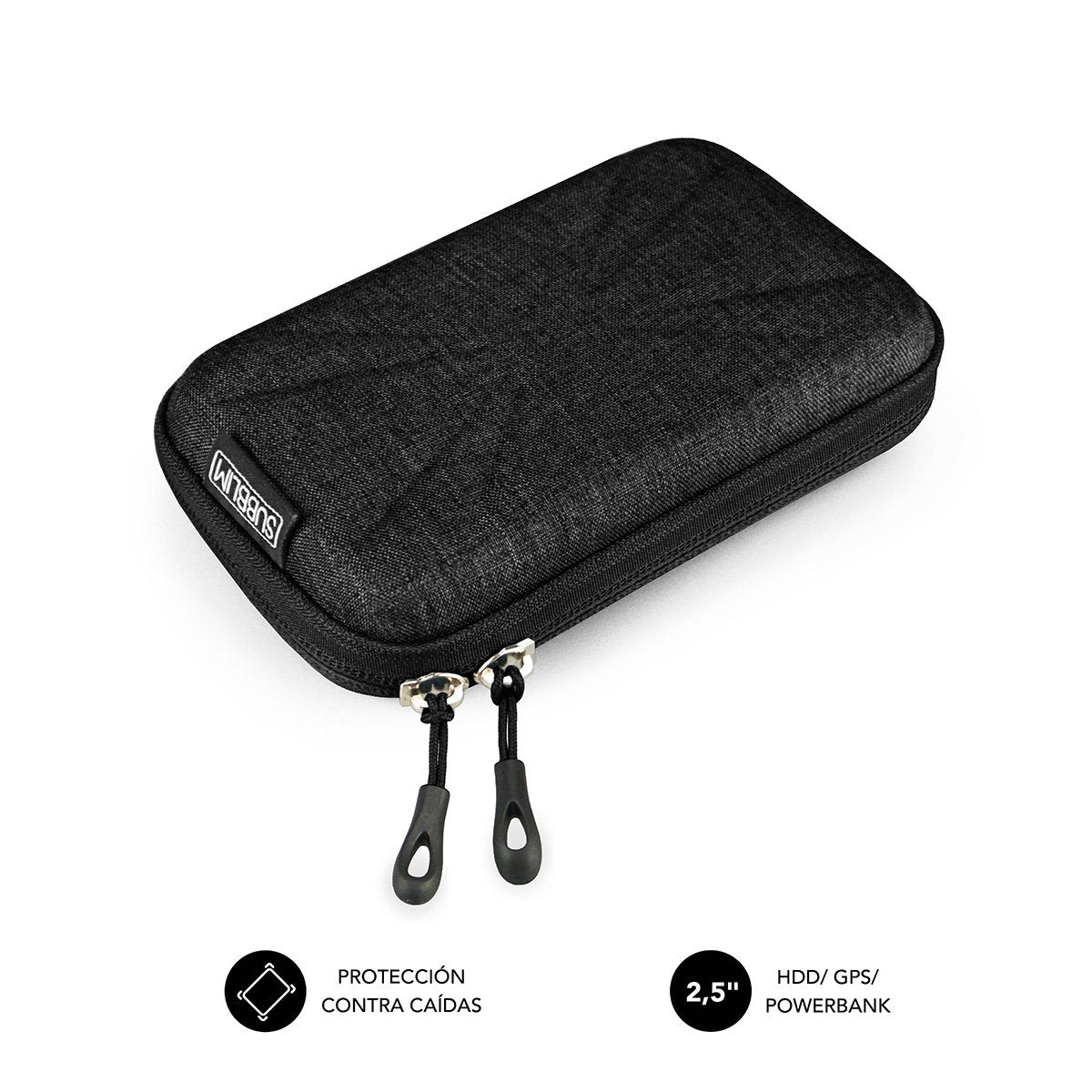 Funda Para Disco Externo De 2.5' Subblim Hdd Business Negra