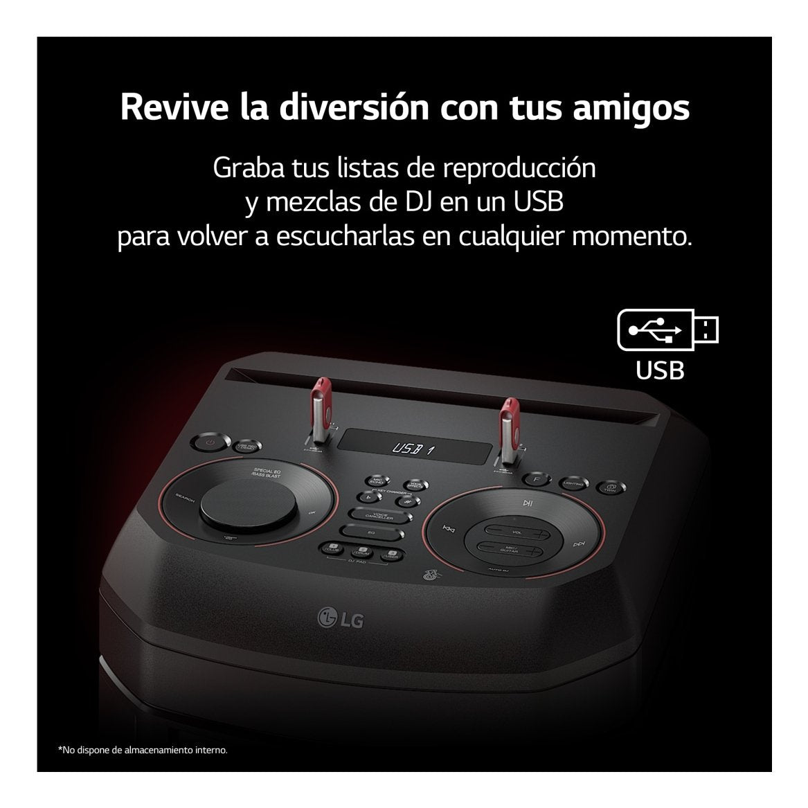 Lg Rnc7 / Altavoz De Fiesta & Karaoke