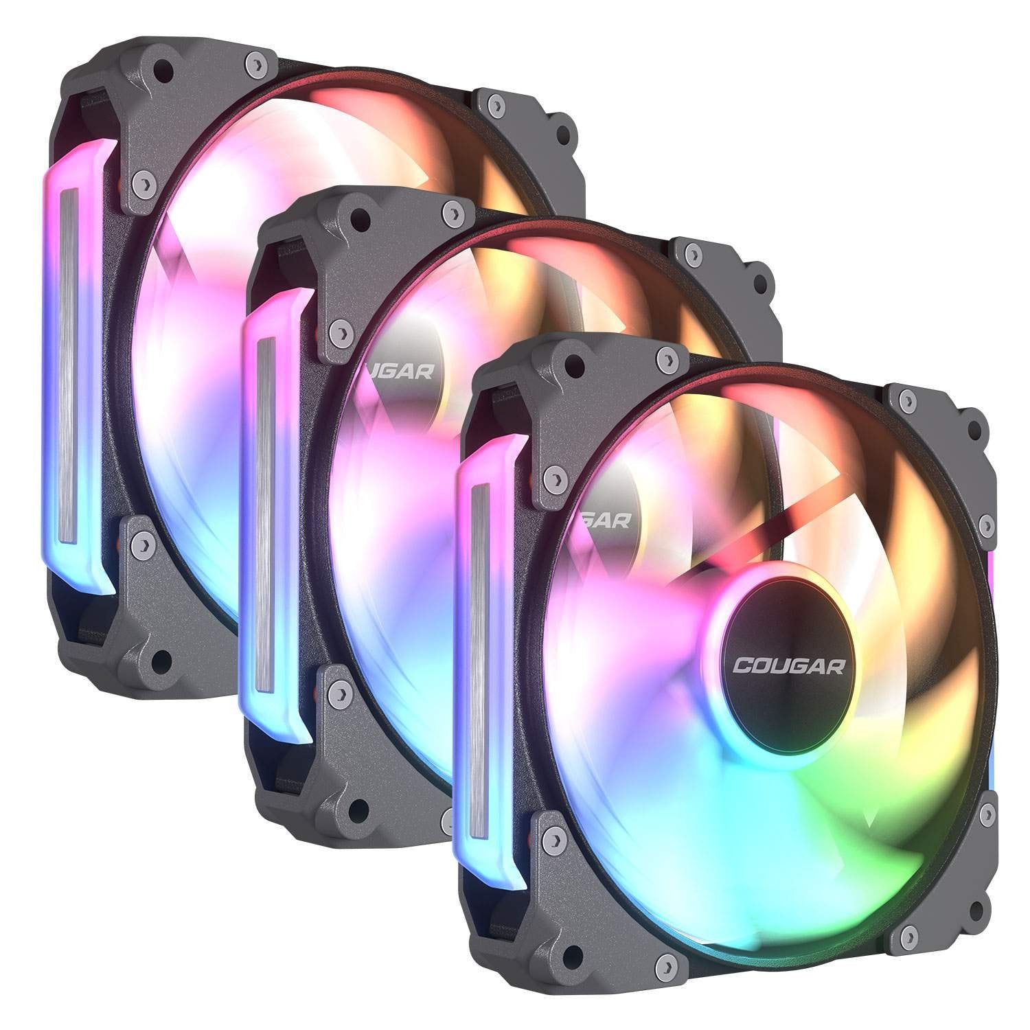 Ventilador Pc Cougar Apolar120argb,Reverse Blade,Negro3er