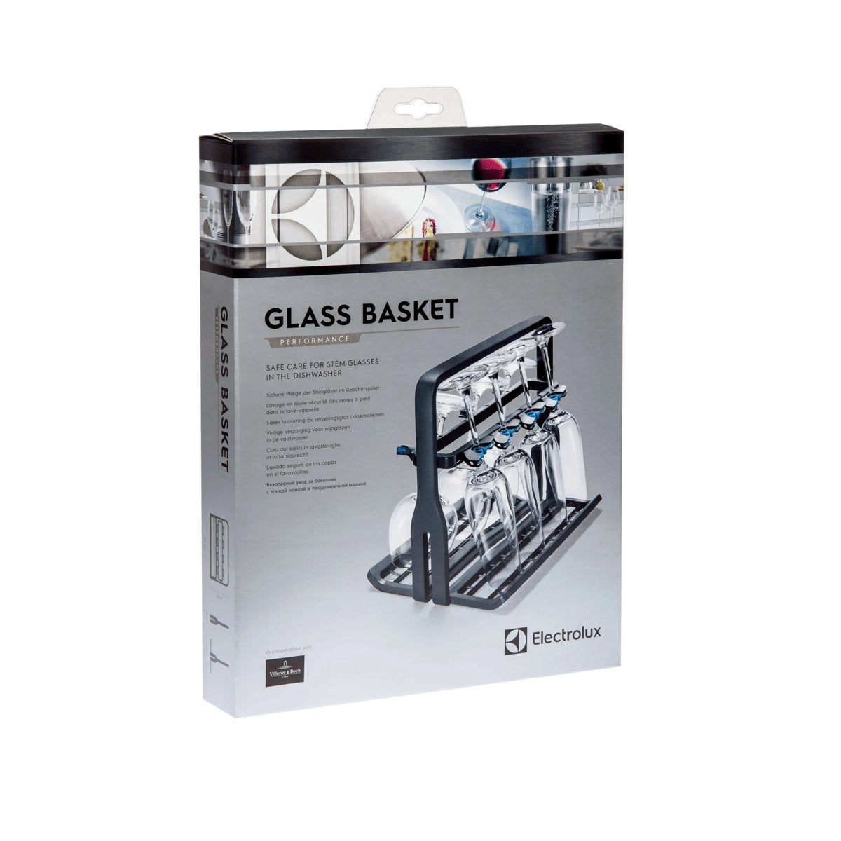 EAN 7321423447436 - Electrolux E9DHGB01 pieza y accesorio de lavavajillas Gris Cesta para copas y vasos de vino imagen 4