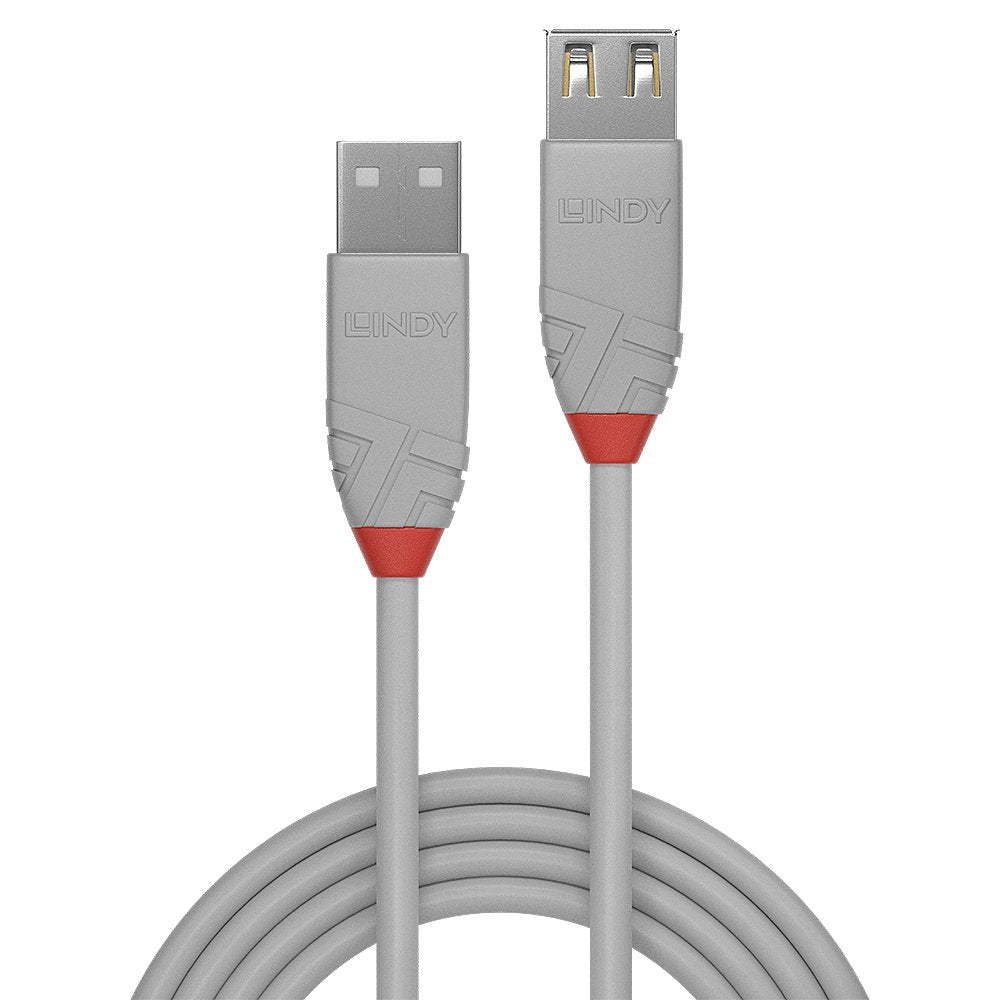 Lindy 36712 Cable Usb 1 M Usb 2.0 Usb A Gris