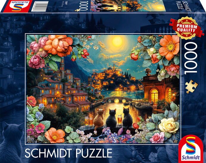 Schmidt Juegos Trio Im Mondlicht 1000 Piezas) 58897