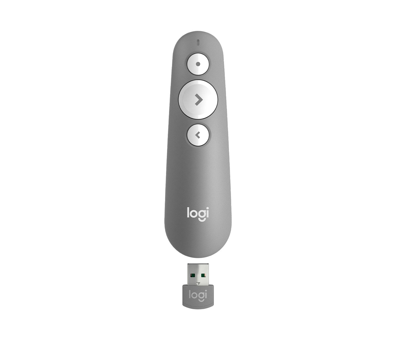 Logitech Presenter Wireless Inalambrico R500s Bluetooth Gris Medio Para Presentaciones