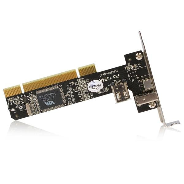 Tarjeta Pci Startech 2x Firewire Bajo Perfil