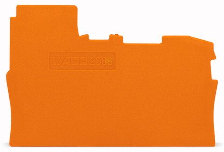 Wago 2006-7192 Abschluss-Und Zwischenplatte,1 Mm Dick,Orange