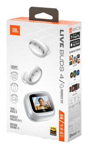 Jbl Live Buds 4, Kabellose In-Ear-Kopfhörer Con Bluetooth, 40 Std. Akkulau