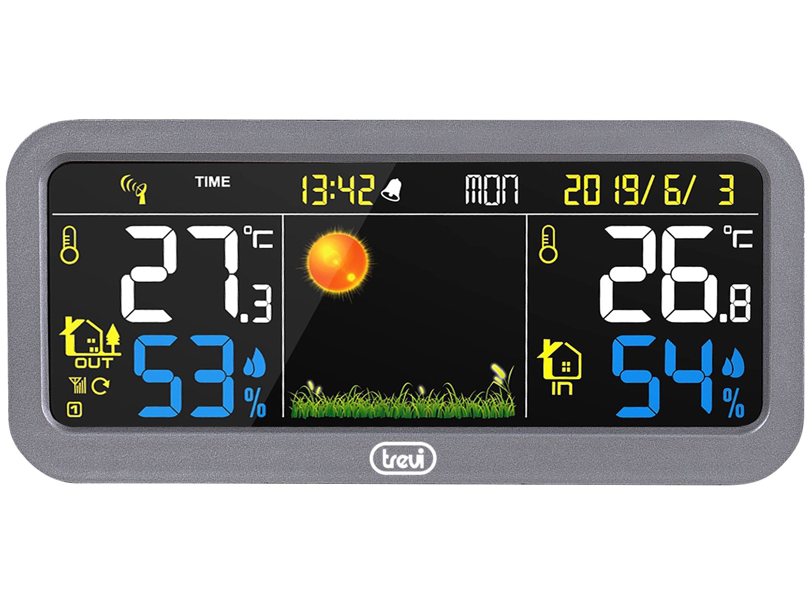 EAN 8011000025681 - Trevi ME 3P20 RC Gris LCD AC/Batería imagen 1