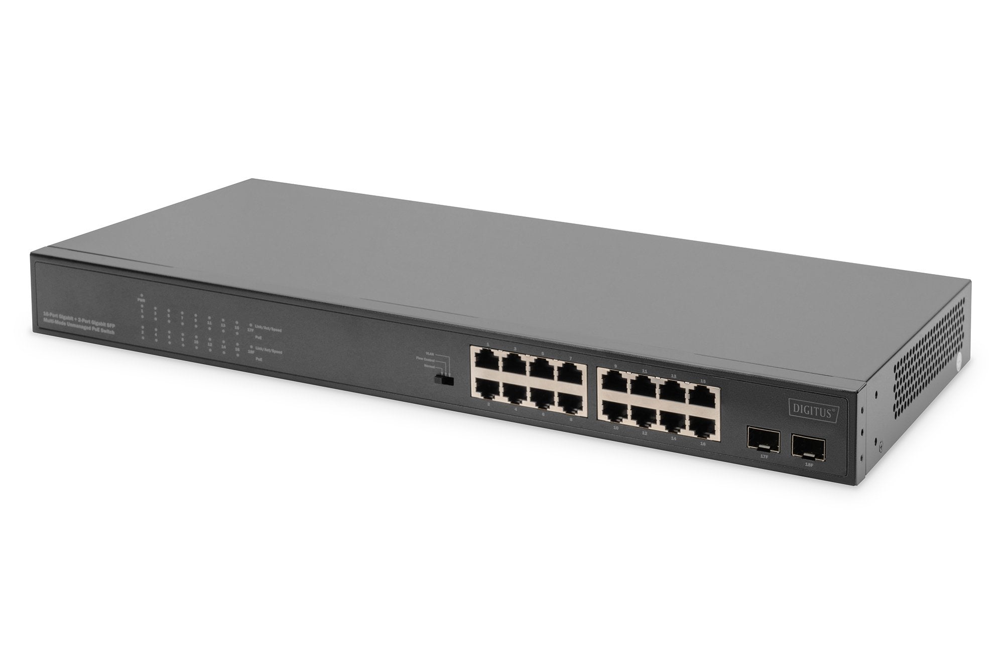 EAN 4016032480853 - Digitus DN-95347-1 switch No administrado Gigabit Ethernet (10/100/1000) Energía sobre Ethernet (PoE) 1U imagen 1
