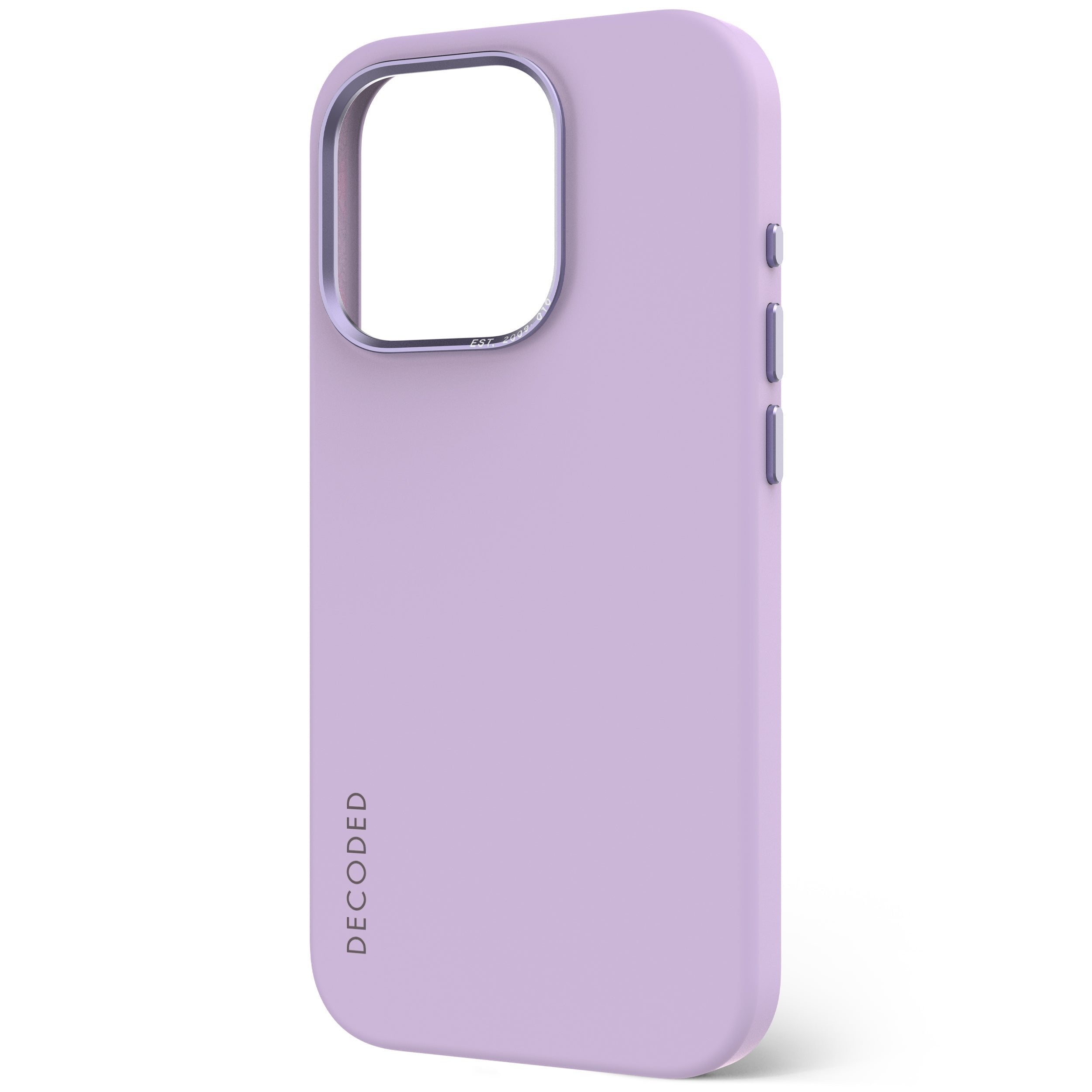 Decoded Antimicrobial Silicone Backcover Ip 15 Pro Max Lavender