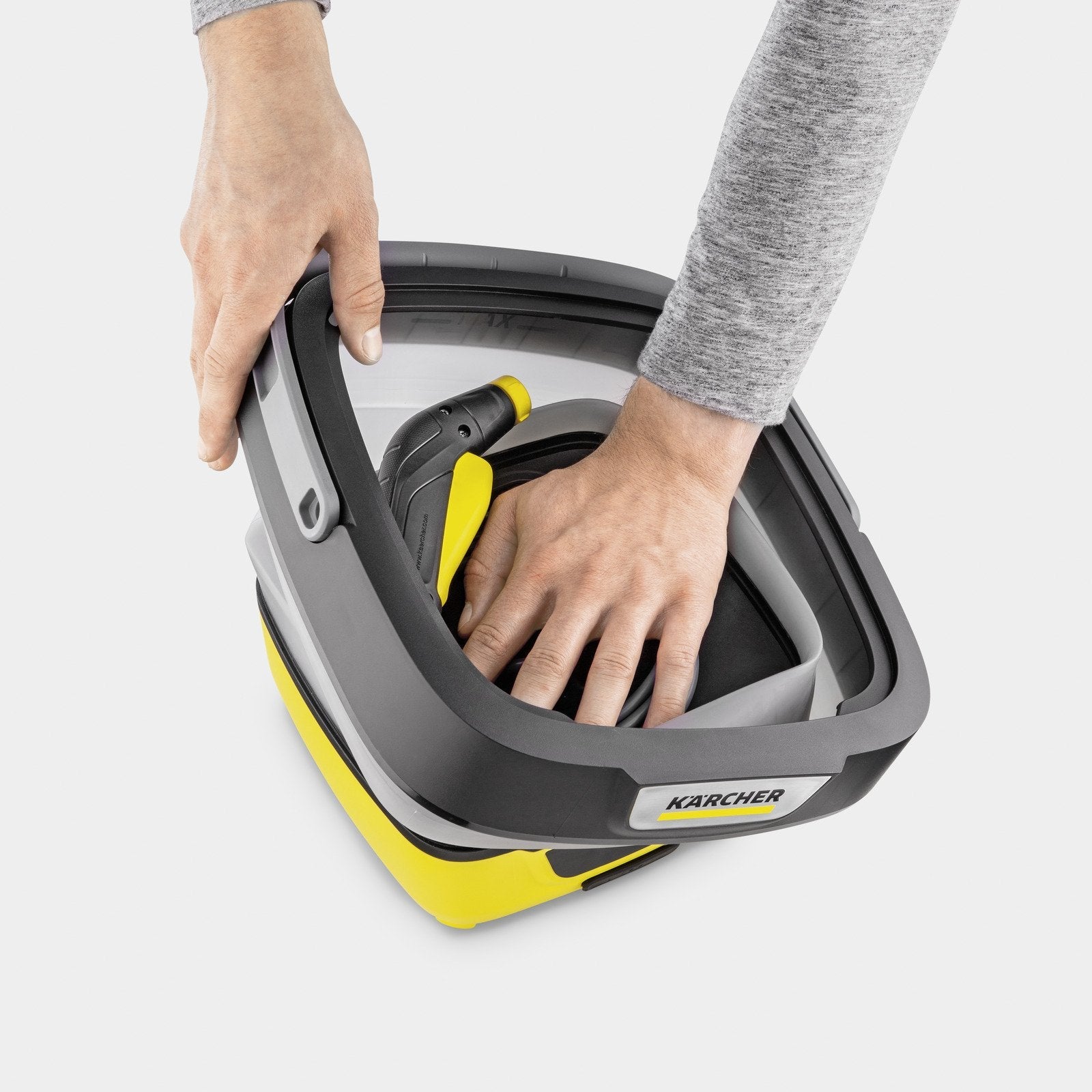 Hidrolimpiadora Kärcher Oc 3 Foldable Compacto Batería 120 L/H Negro, Blanco, Amarillo