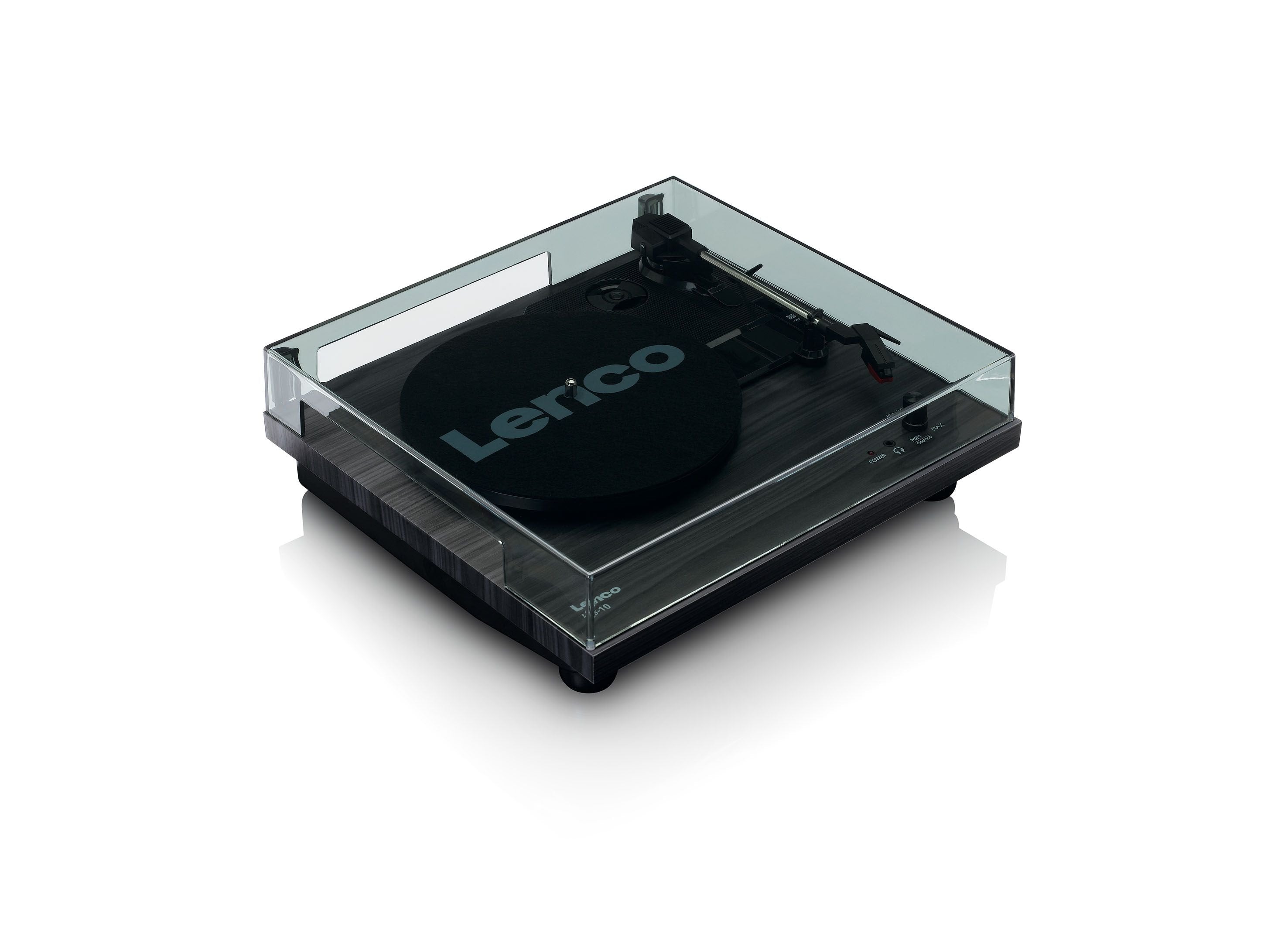 EAN 8711902040958 - Lenco LS-10 Tocadiscos de tracción por correa Negro Semiautomático imagen 3