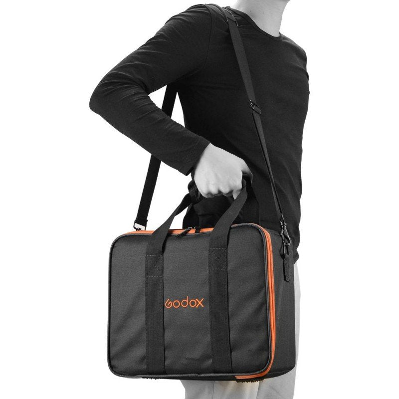 Funda Godox Cb-12 Protectora Para El Cuerpo De La Cámara Negro, Naranja