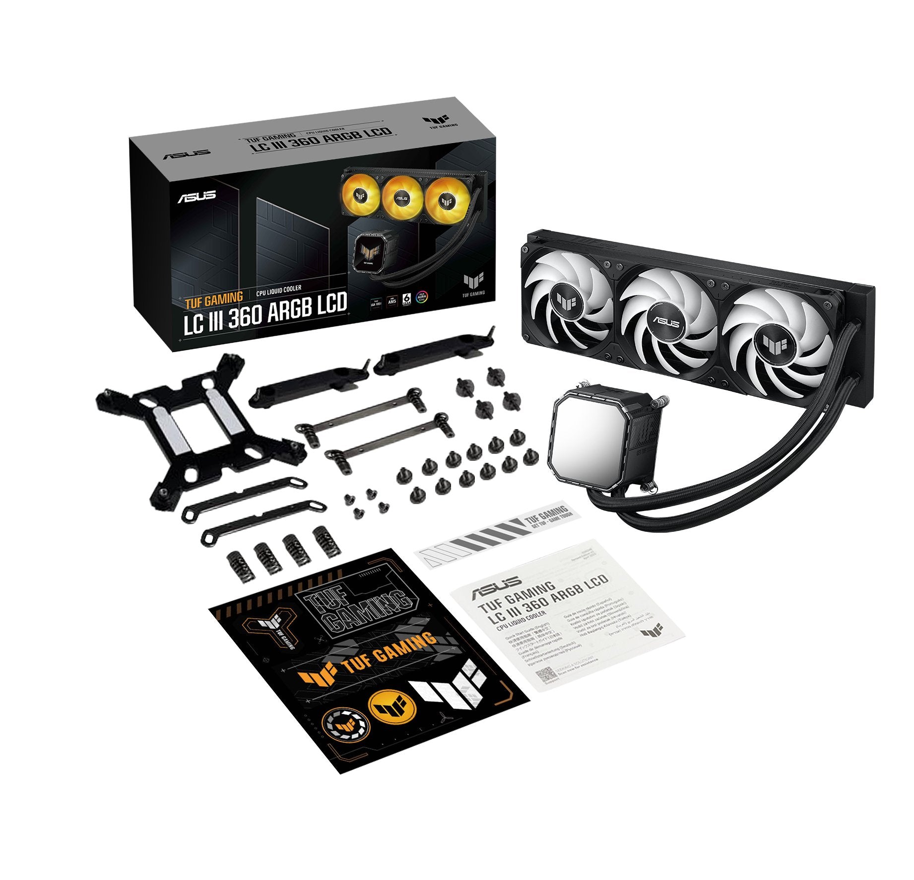 EAN 4711387929100 - ASUS TUF Gaming LC III 360 ARGB LCD Procesador Sistema de refrigeración líquida todo en uno 12 cm Negro 1 imagen 18