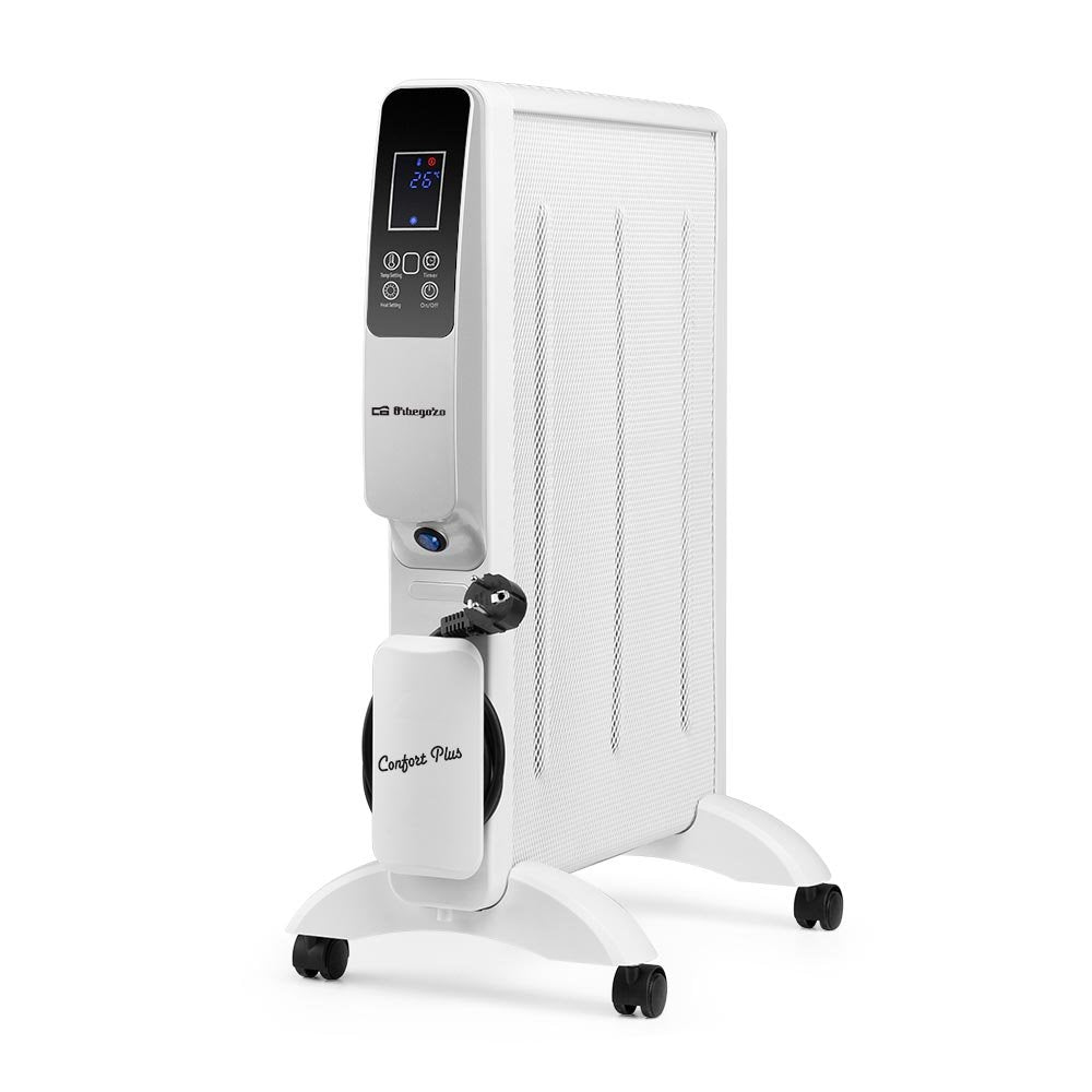Orbegozo Rmw 1500 Radiador De Mica Inteligente - Potente Y Eficiente - Conexionwifi - Display Led - Control Remoto -