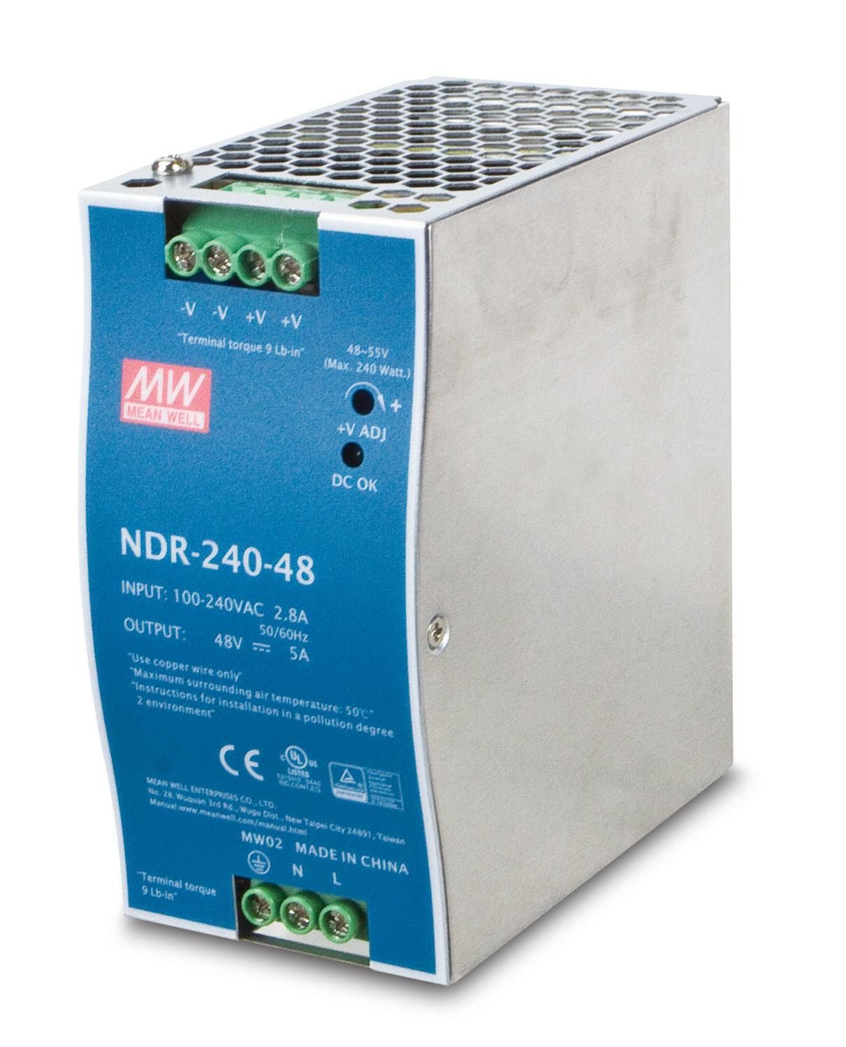 48v, 240w Din-Rail Power
