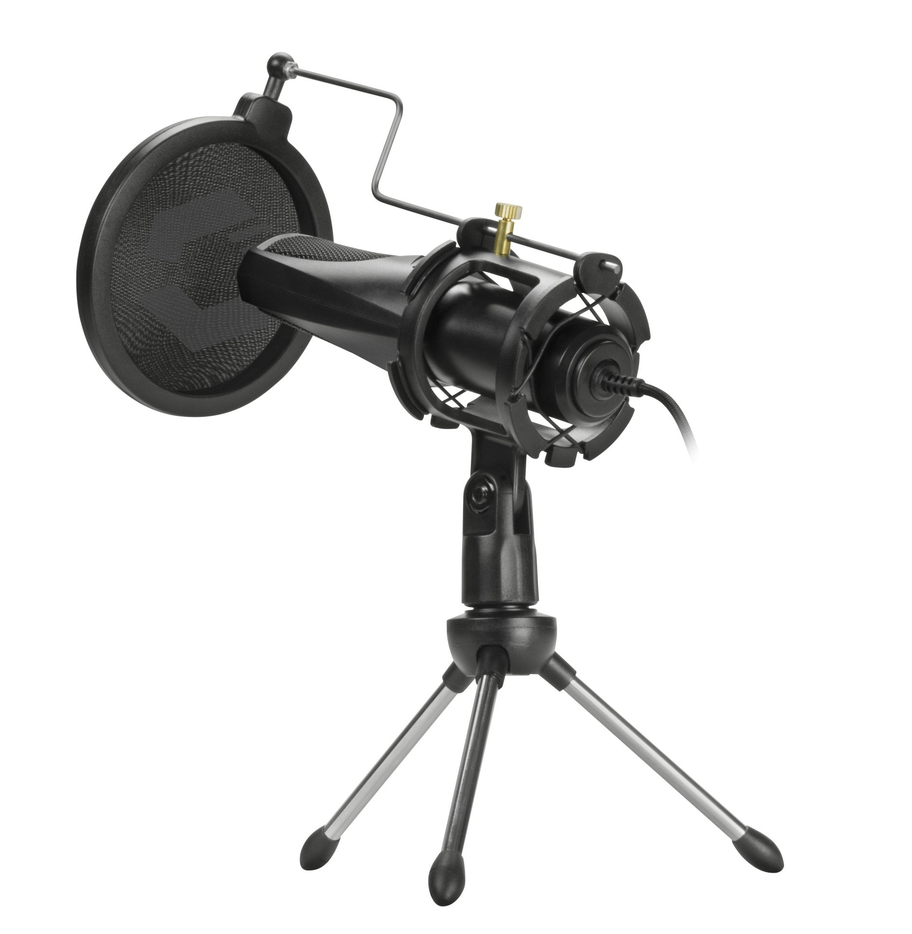 Micrófono Speedlink Audis De Superficie Para Mesa Negro