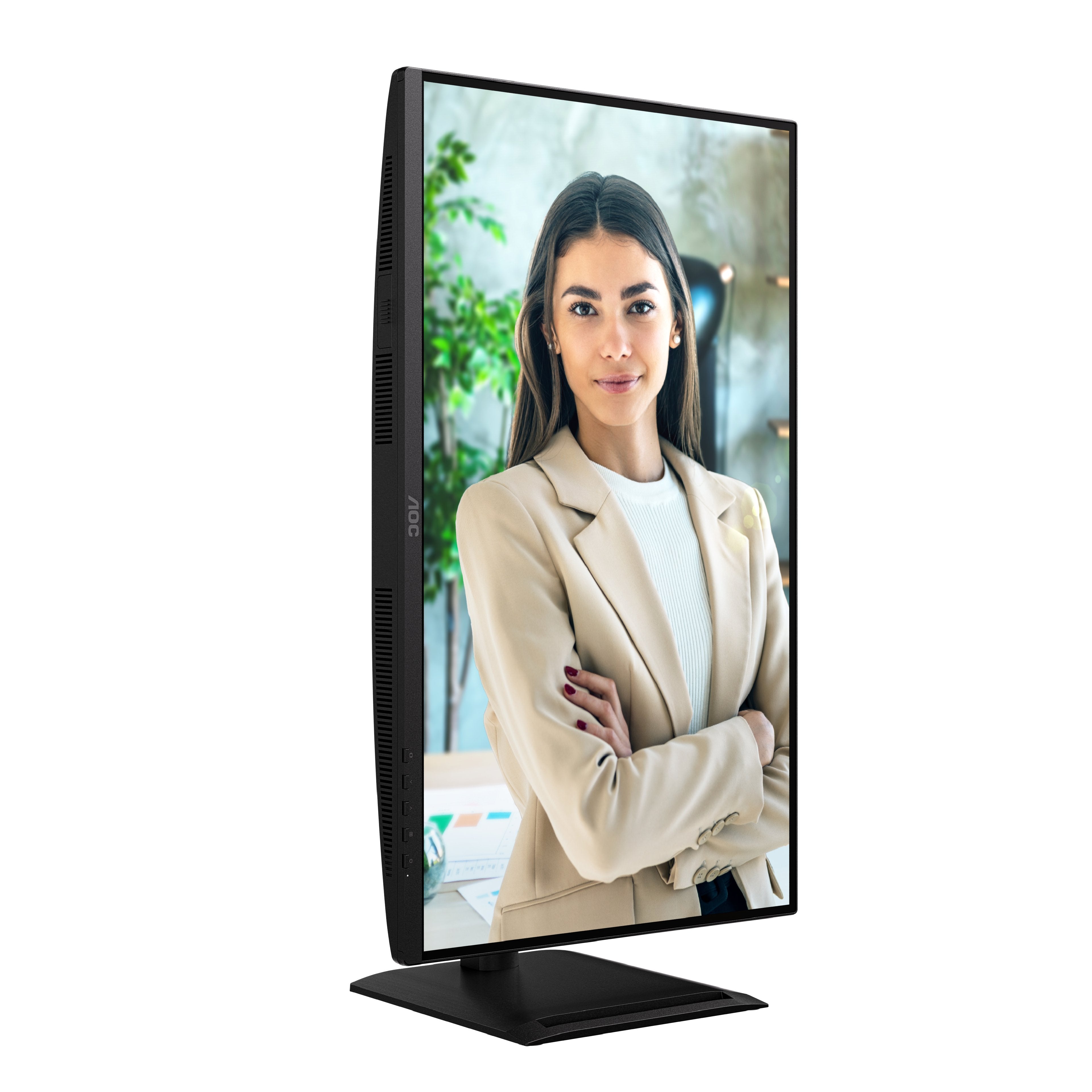 Aoc 68,6cm 27" Q27p4u 16:09 2xhdmi+Dp+Usb Lift Negro