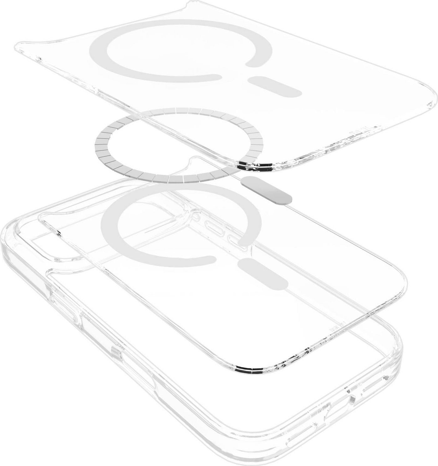 Infinite (Grs) Oslo Iphone 17 Pro Clear Magnetic Cover.