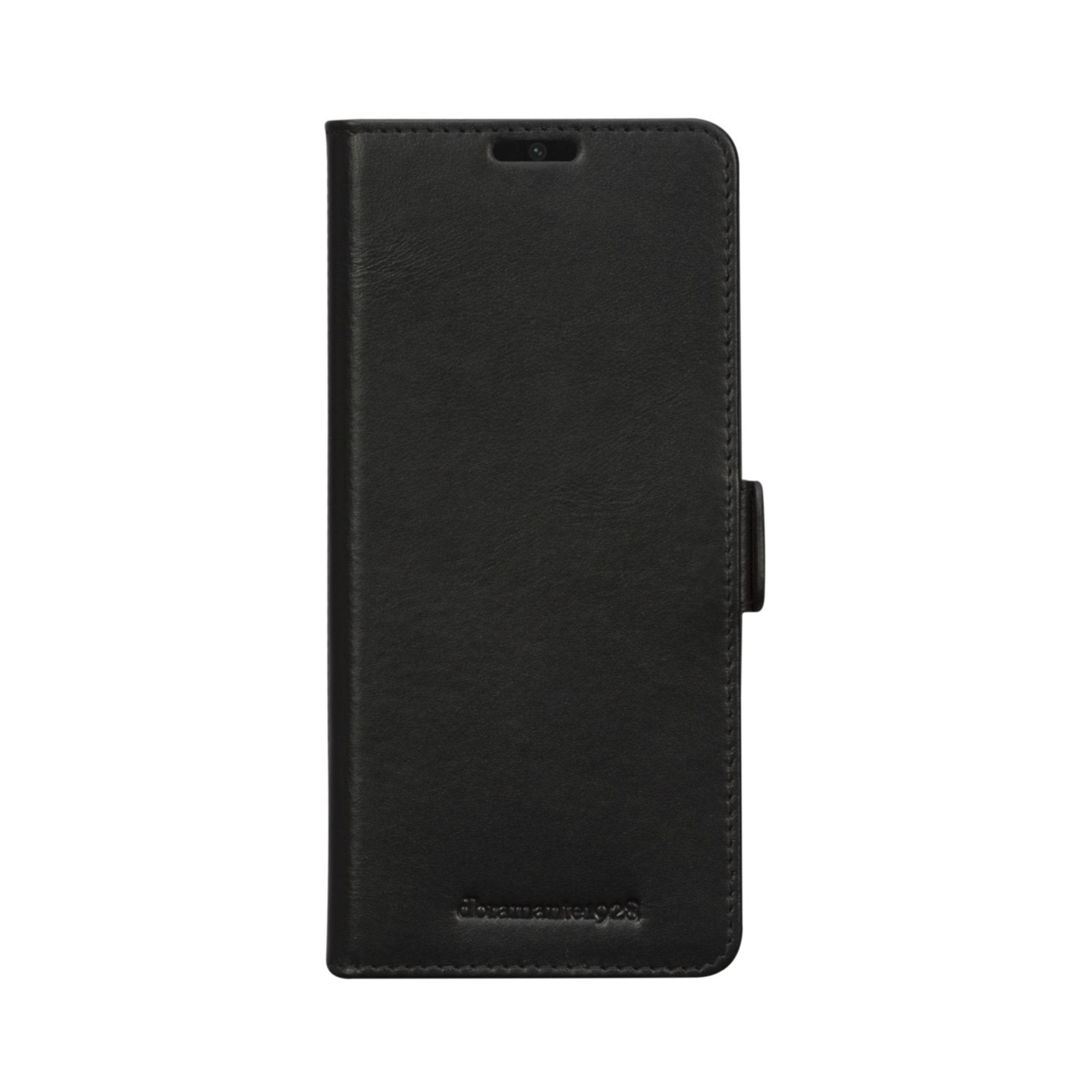 Dbramante1928 Copenhagen Funda Con Tapa Para Teléfono Móvil Cuero De Grano Entero Negro Para Samsung Galaxy S21+ 5g