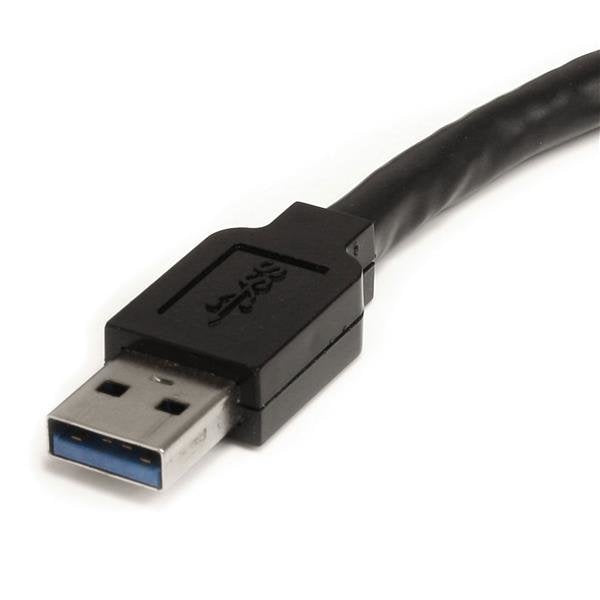 Startech Cable Usb 3.0 (Alargo) Activo M/H 5m Negro