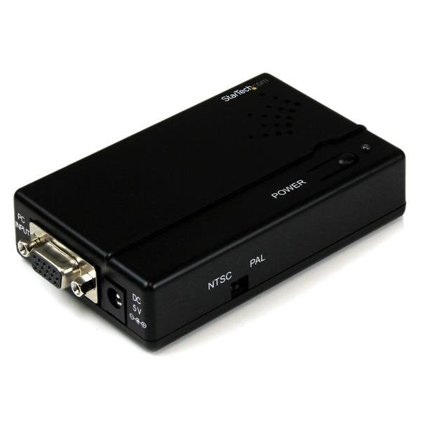 Startech Conversor De Video Vga Hd15 A Rca O S-Video
