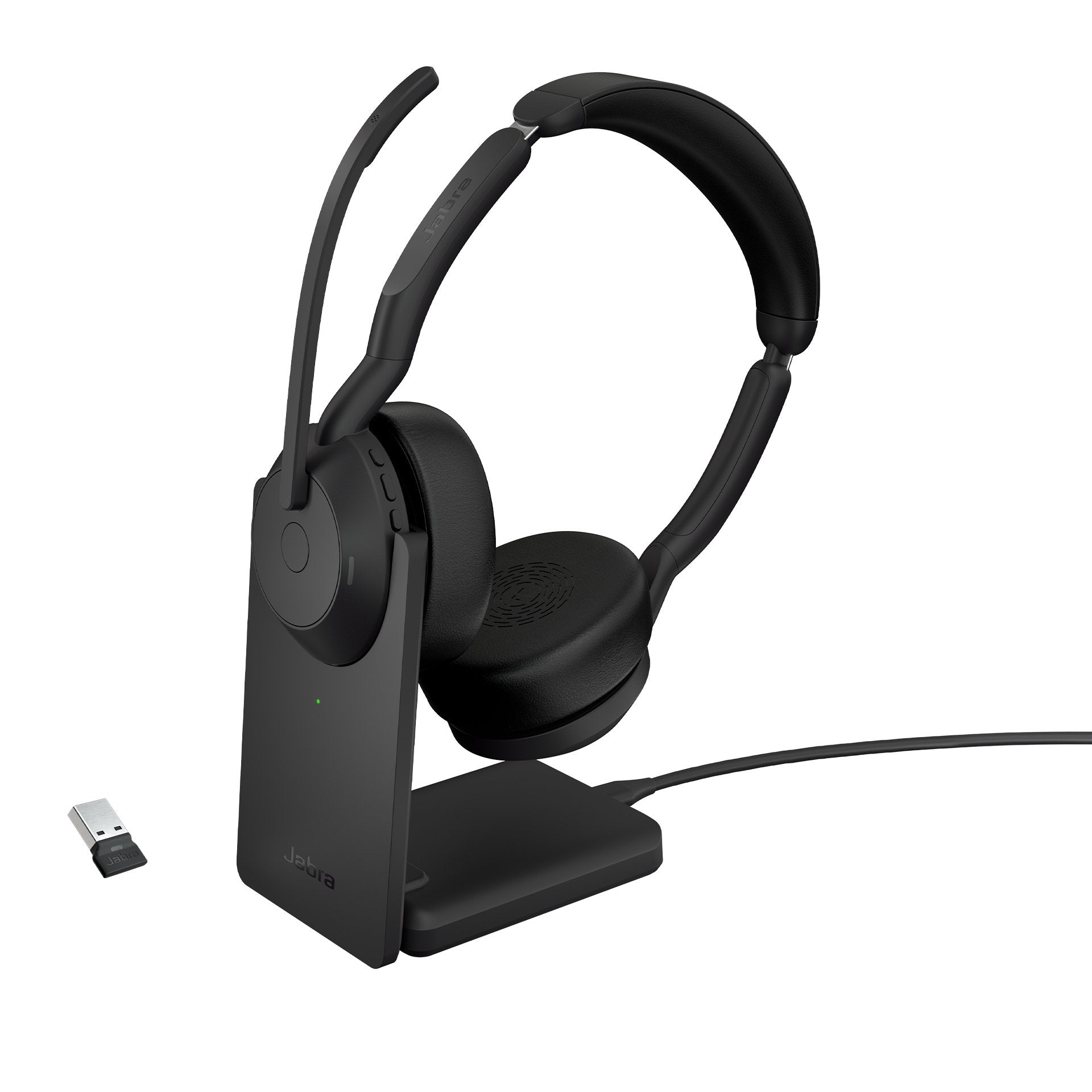 EAN 5706991027556 - Jabra Evolve2 55 Auriculares Inalámbrico y alámbrico Diadema Oficina/Centro de llamadas Bluetooth Base de imagen 1