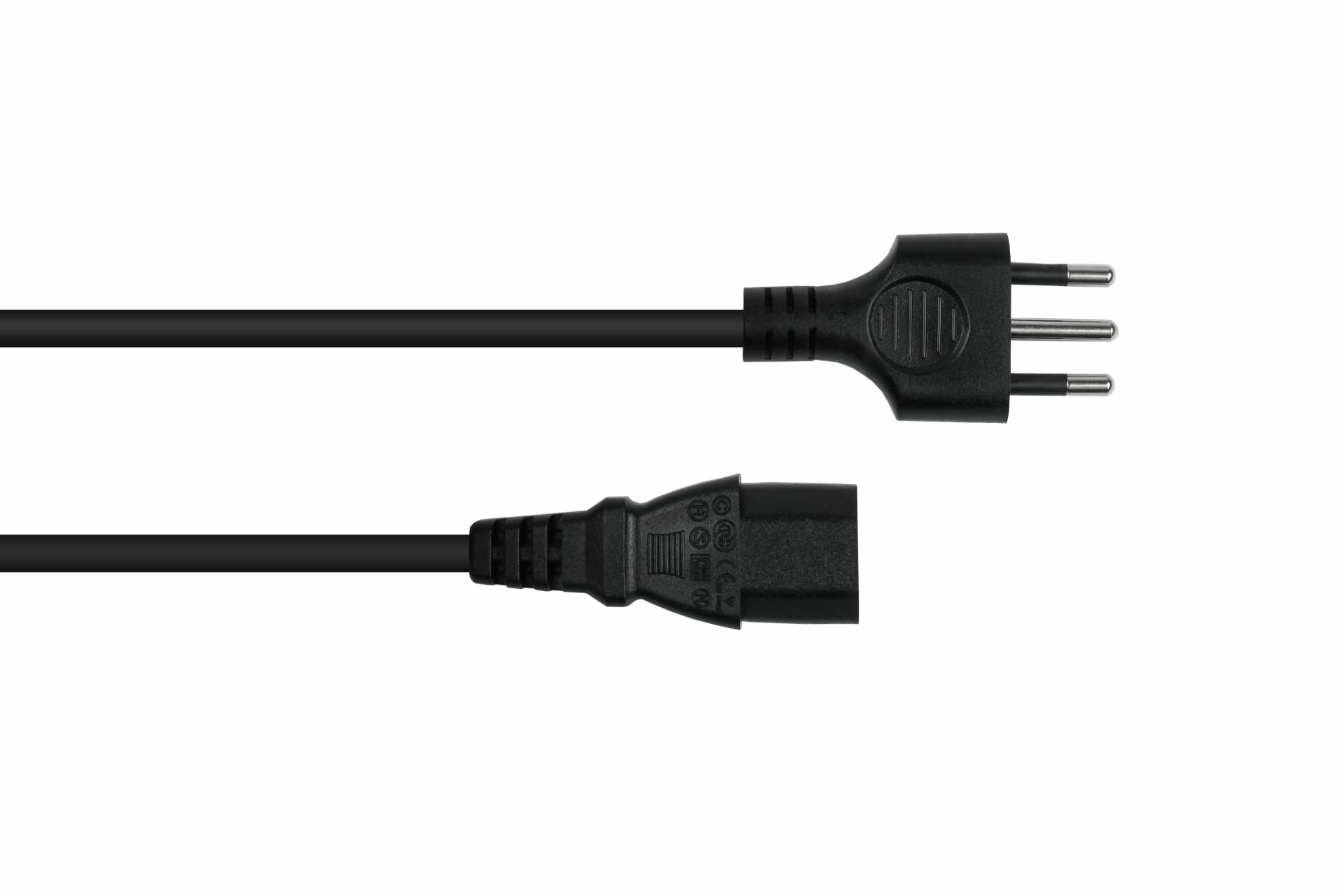 EAN 4066857000507 - Kabelmeister SK6530-S018 cable de transmisión Negro 1,8 m CEI 23-16 IEC C13 imagen 2