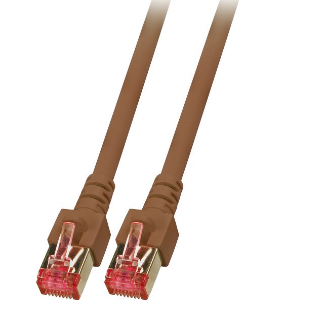 Efb Rj45 Cable De Red Cat.6 S Ftp Lszh Braun 30m