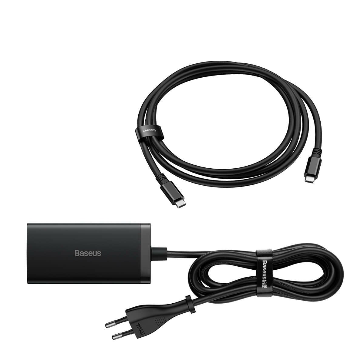 EAN 6932172613006 - Baseus CCGP110201 adaptador e inversor de corriente Interior 100 W Negro imagen 1