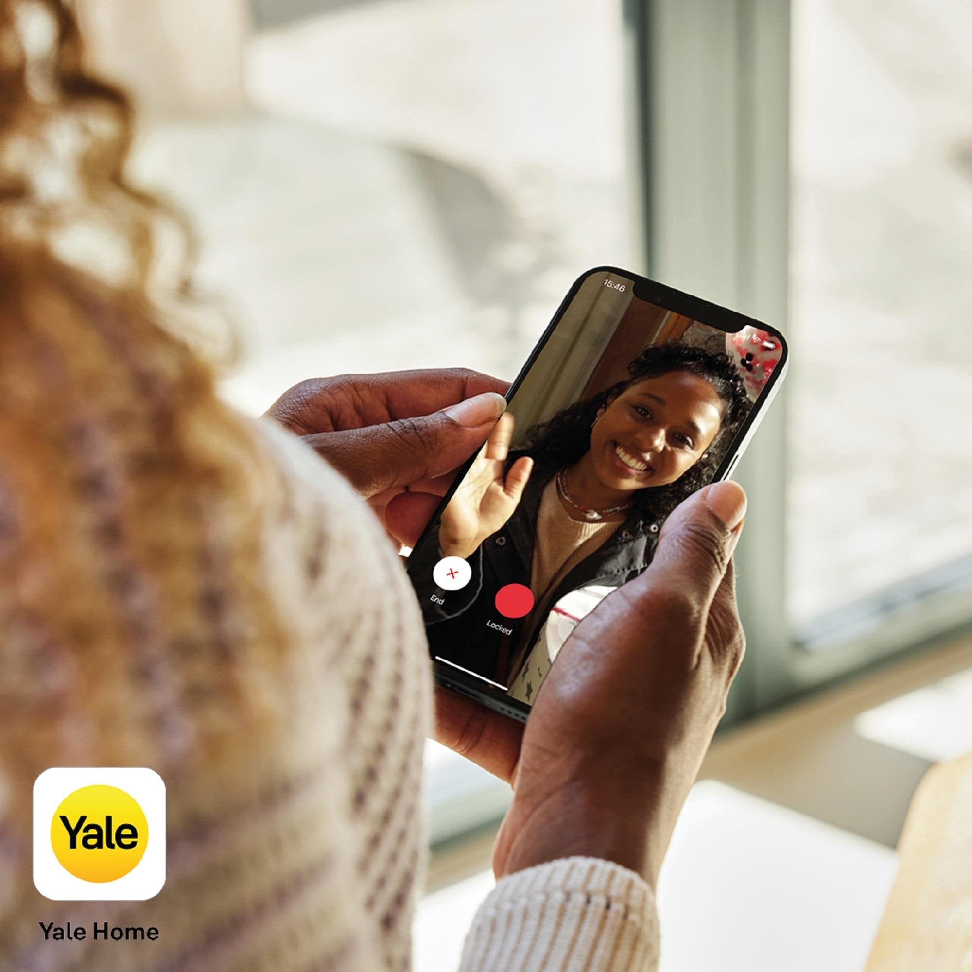 EAN 5052847126110 - Yale SV-VDB-1A-W timbre de puerta Negro, Blanco imagen 6