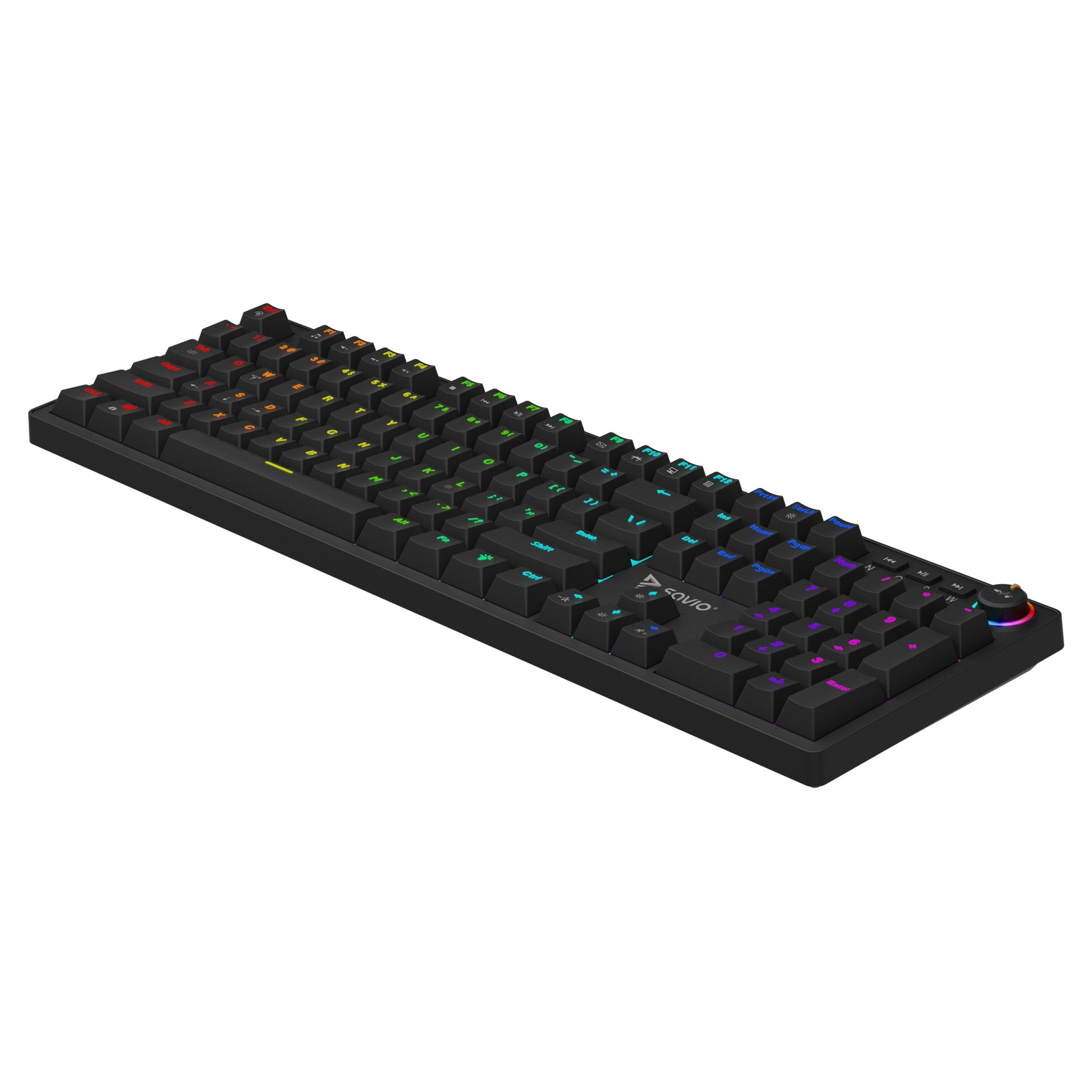 EAN 5901986049449 - Savio STYX Outemu Brown teclado Juego USB QZERTY Internacional de EE.UU. Negro imagen 5