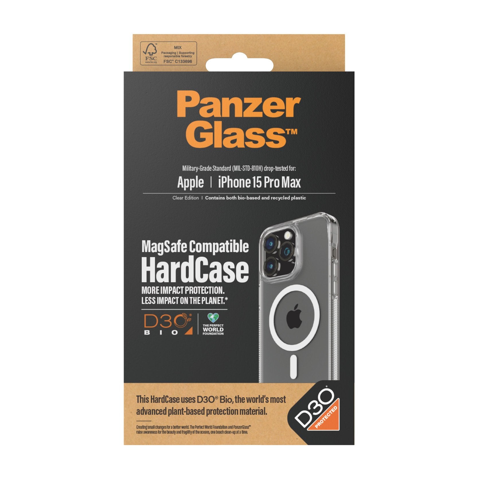 Panzerglass Hardcase Magsafe Iphone 15 Pro Max Comp. D3o
